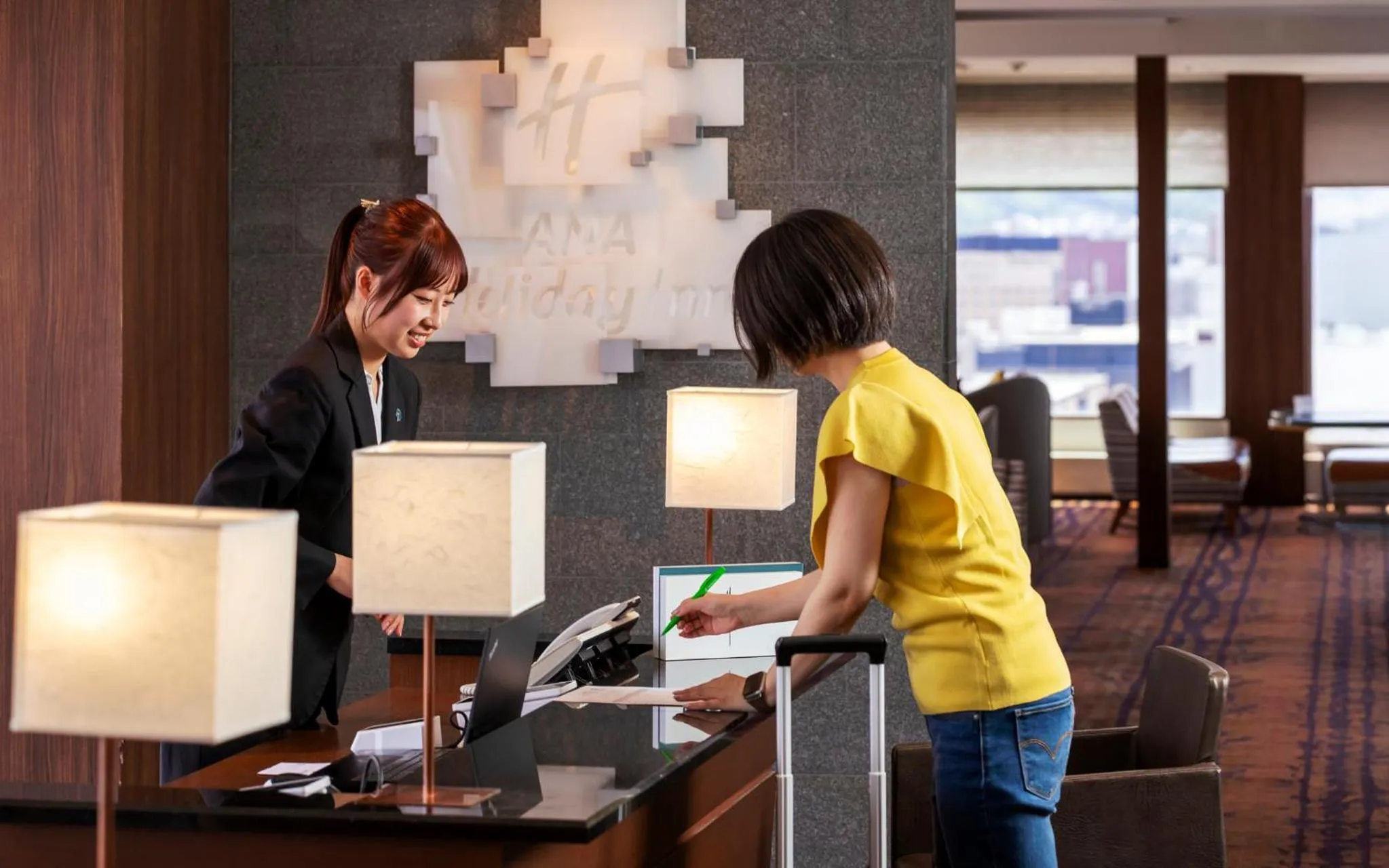 Property building in ANA Holiday Inn Kanazawa Sky by IHG