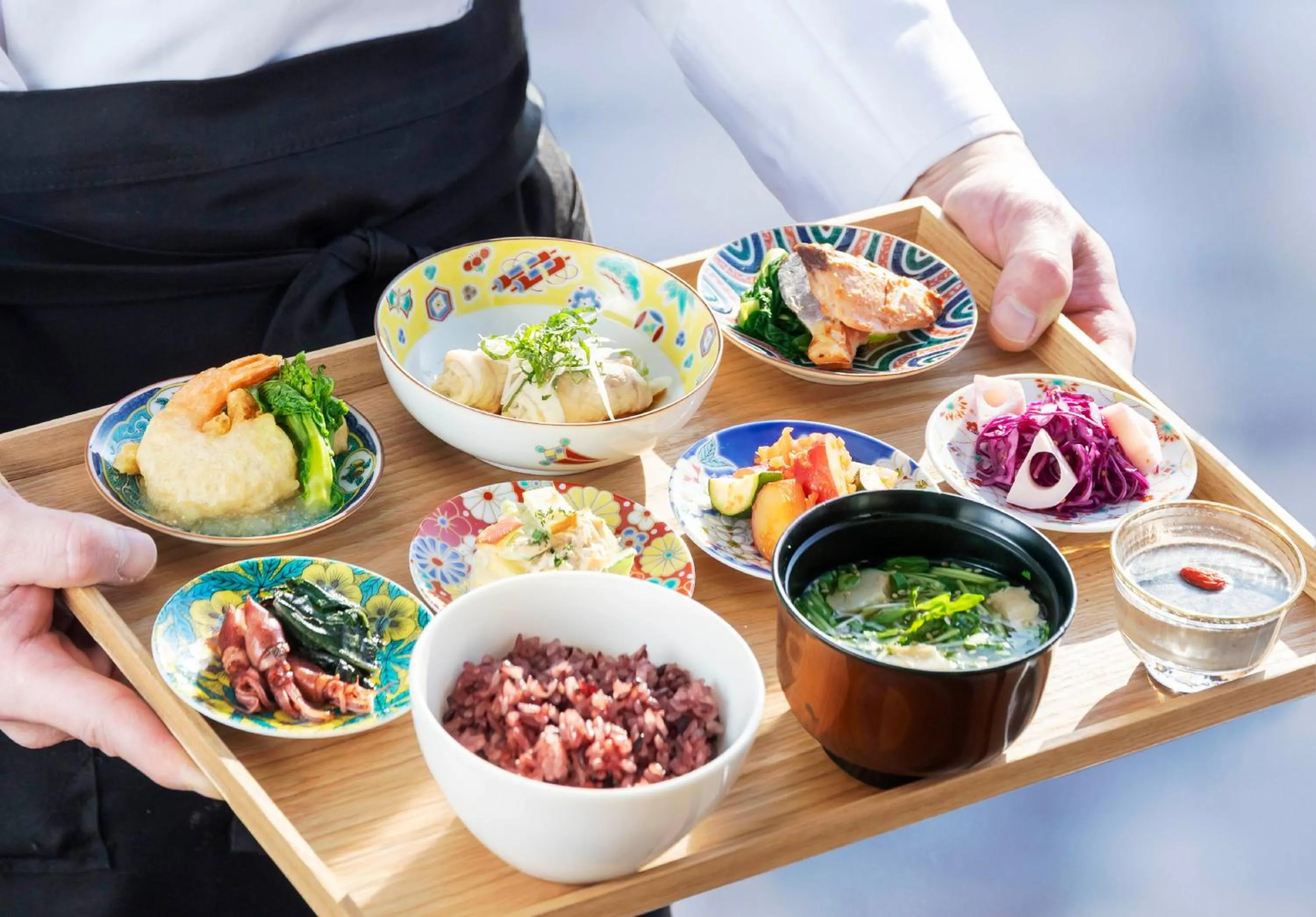 Food and drinks in ANA Holiday Inn Kanazawa Sky by IHG