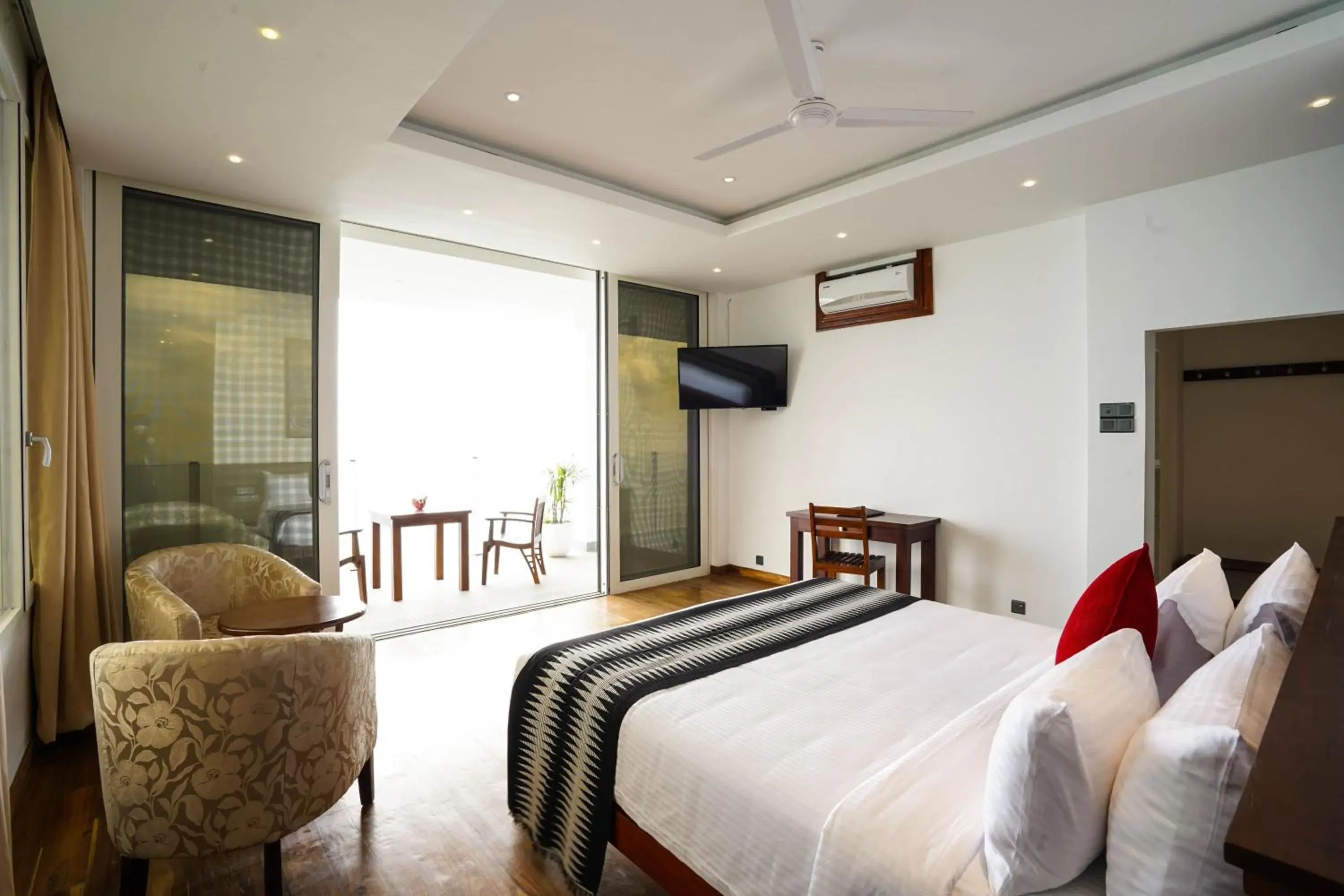 Bed in A'Lankaa Resorts & Spa Bed in A'Lankaa Resorts & Spa