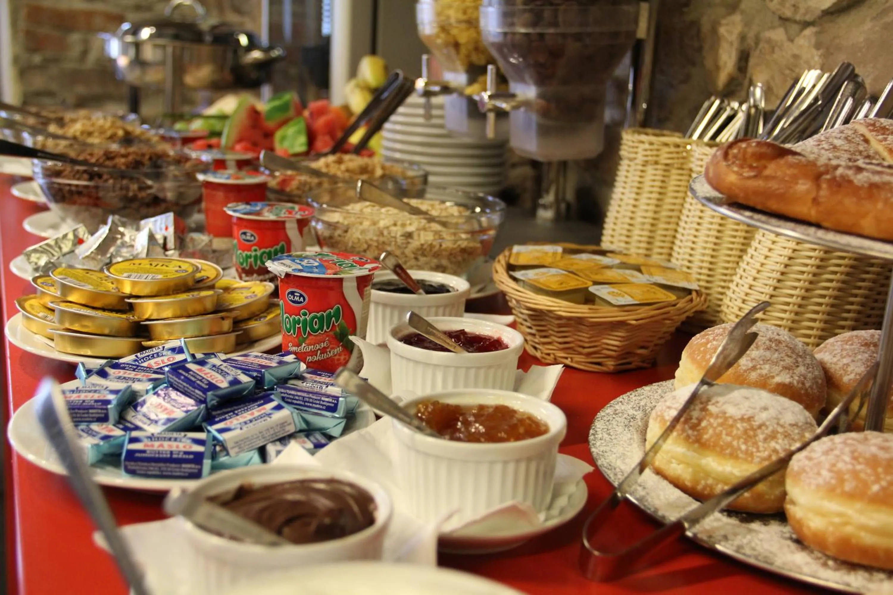 Breakfast in Porčův mlýn