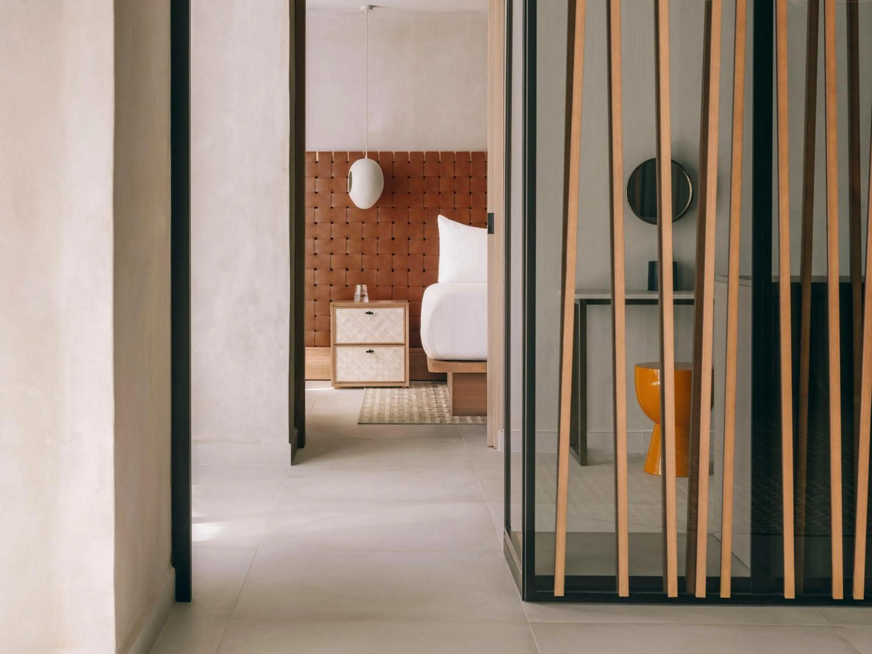 Bedroom in Mondrian Ibiza