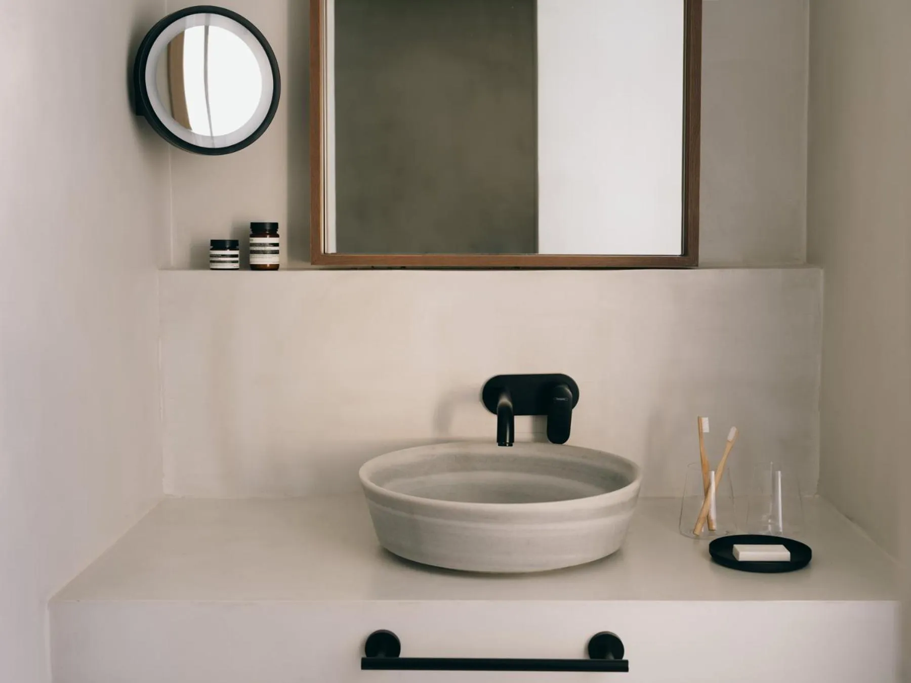 Bathroom in Mondrian Ibiza
