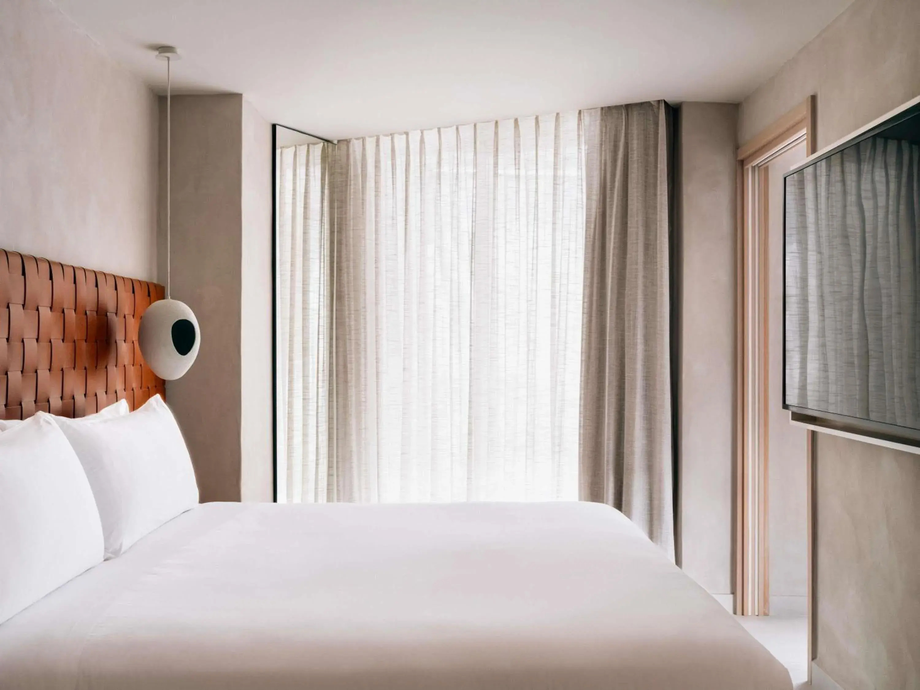 Bedroom, Bed in Mondrian Ibiza Bedroom, Bed in Mondrian Ibiza