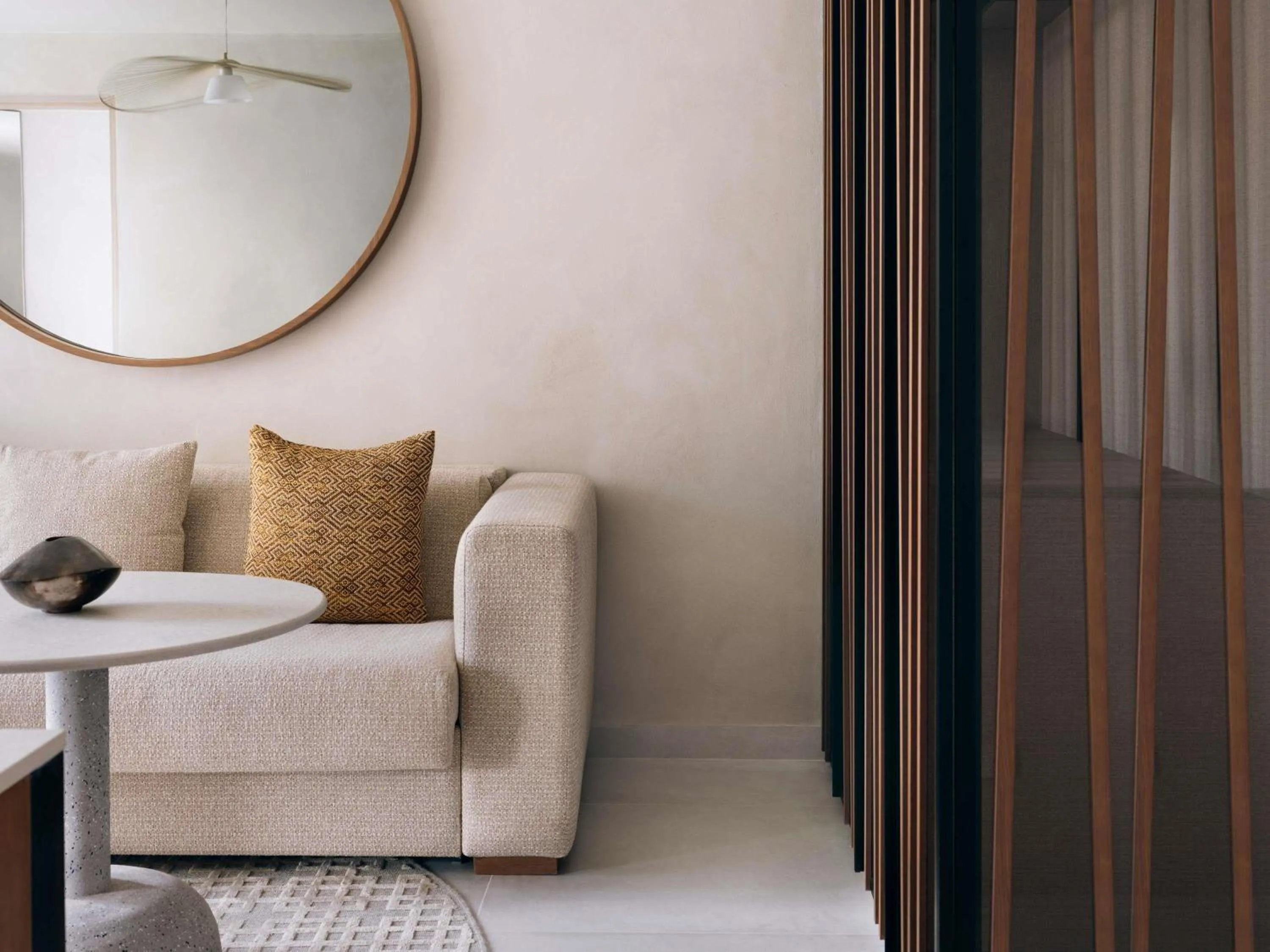 Bedroom in Mondrian Ibiza