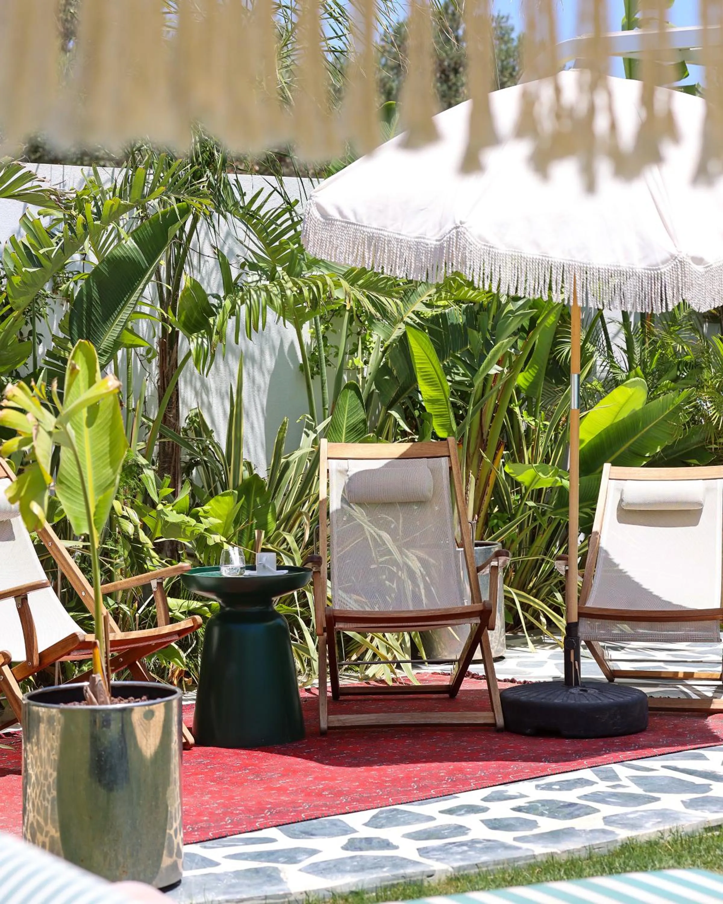 Garden view in The Xon Hotel