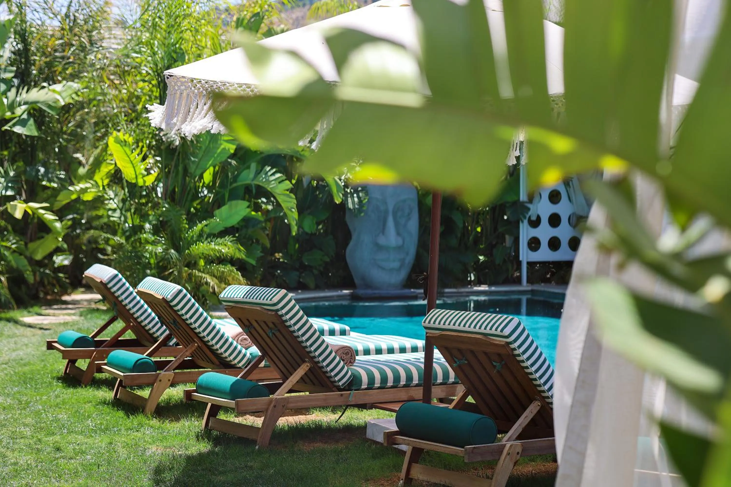 sunbed in Voger Alaçatı Prive