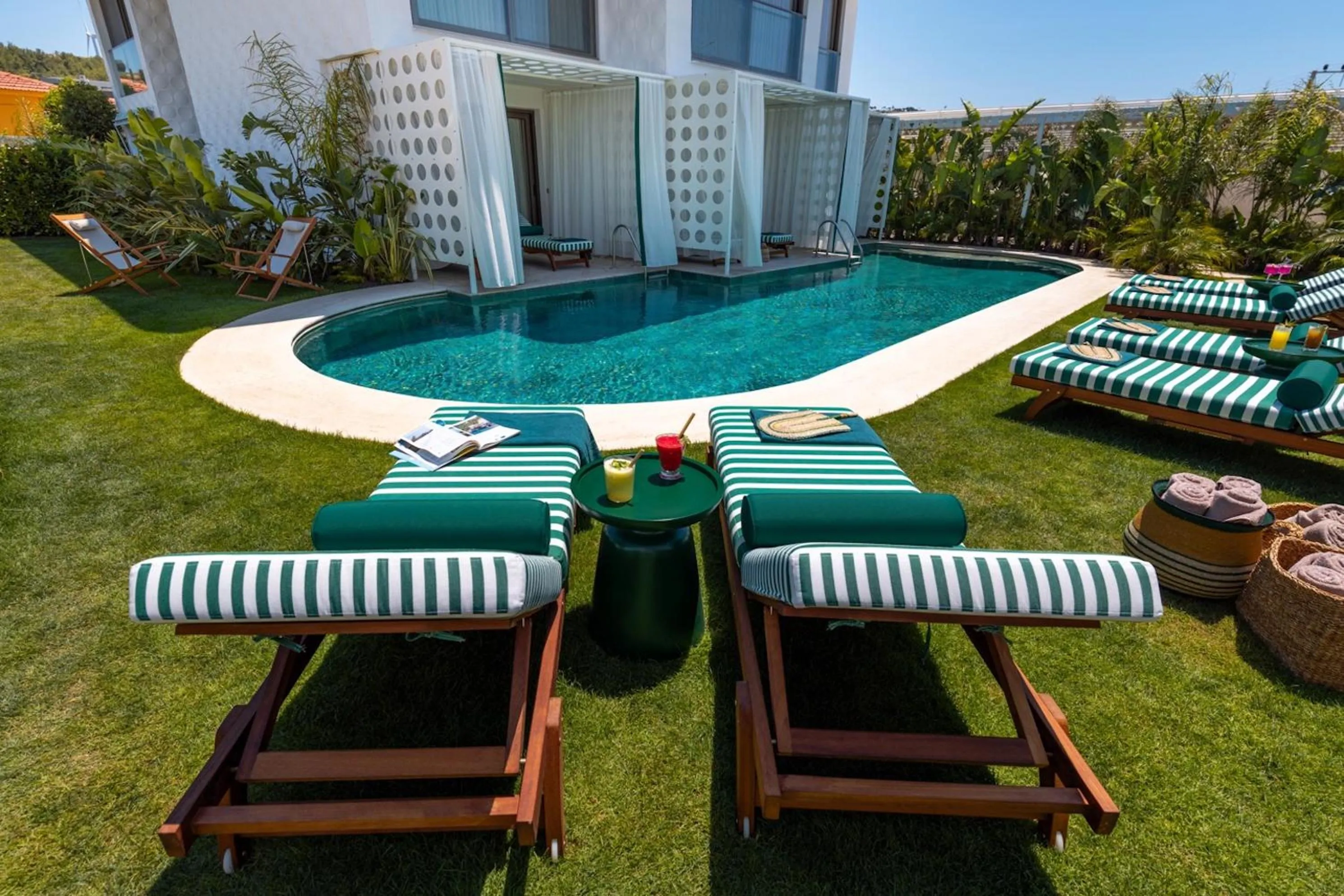 Pool view in Voger Alaçatı Prive