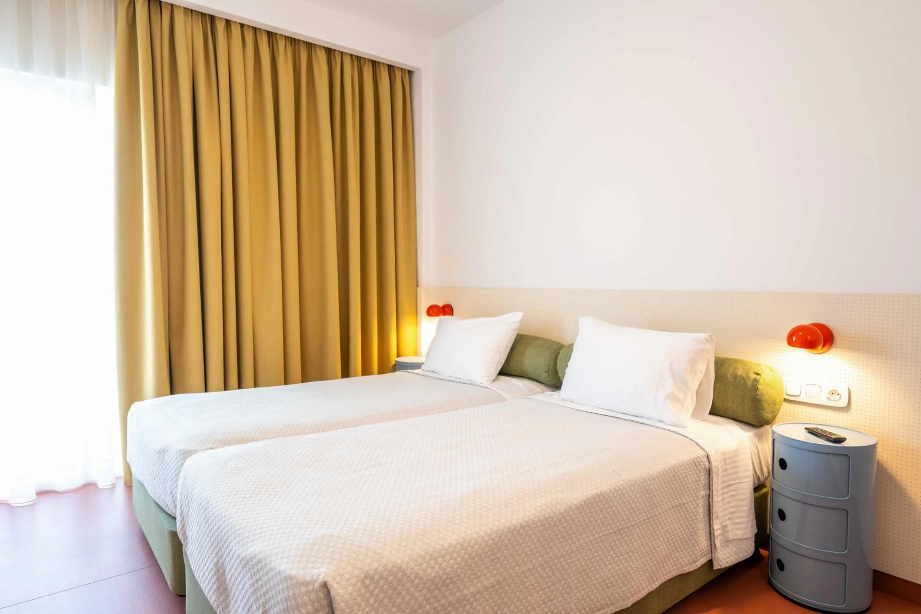 Bed in Astron Hotel Rhodes