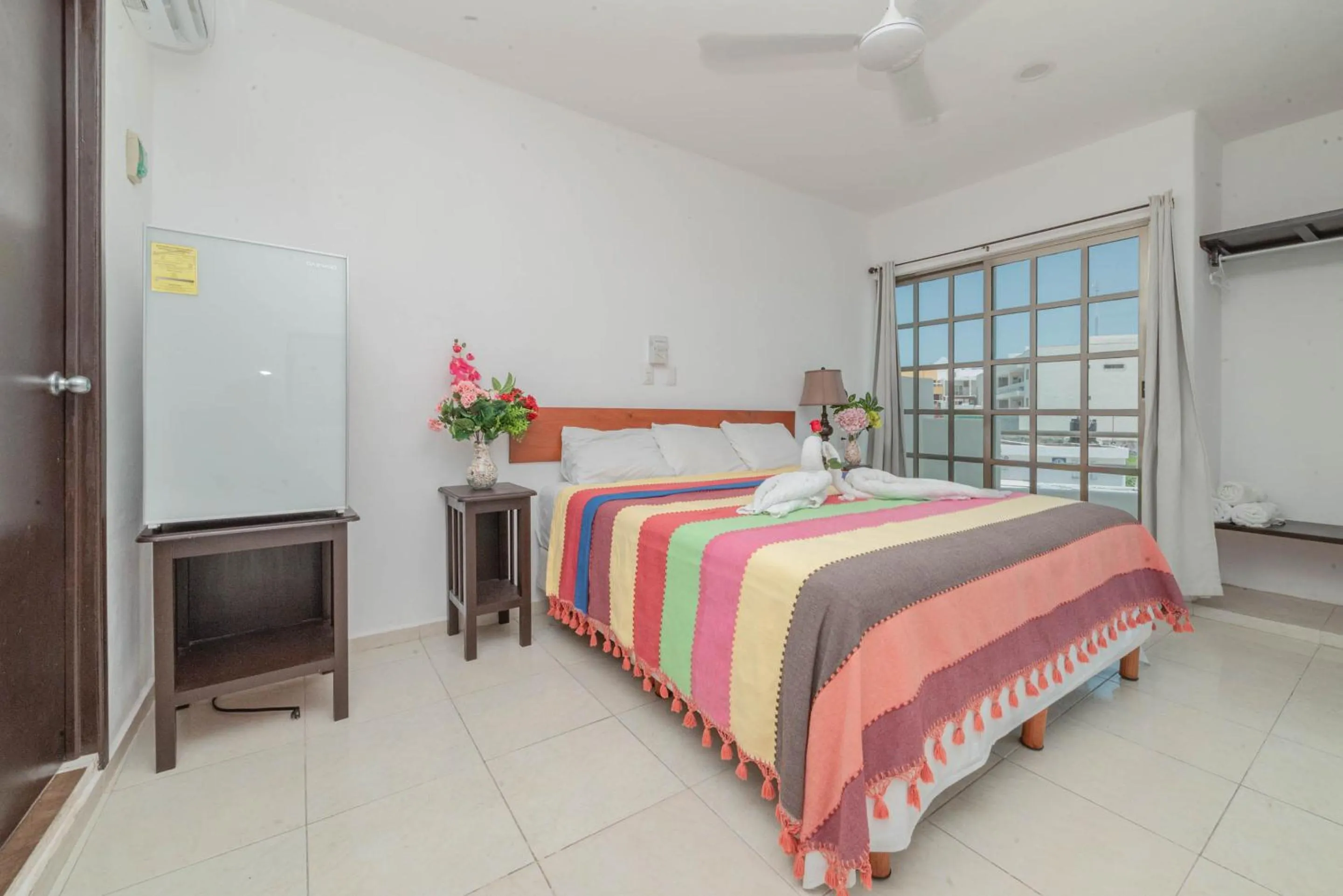 Bed in Hotel La Trigueña