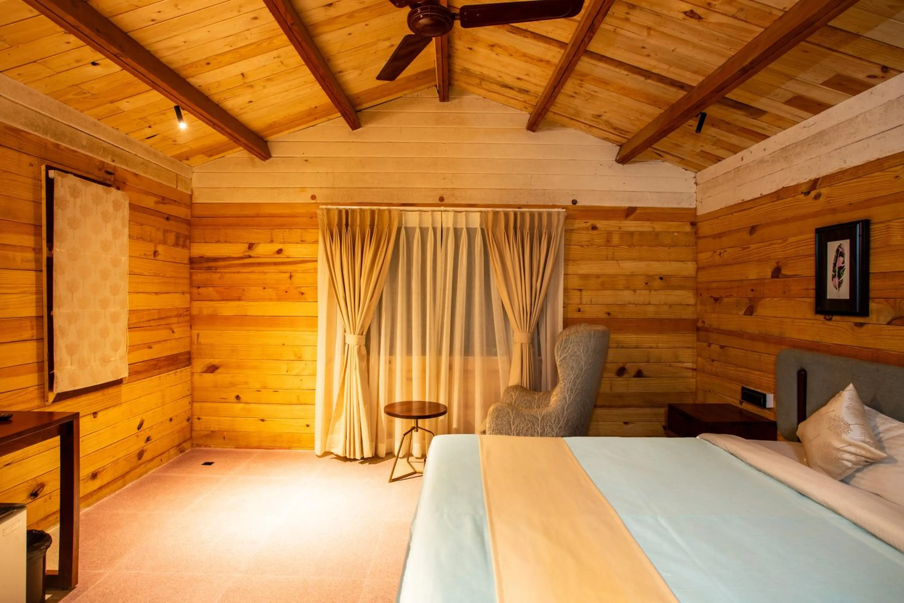 Bedroom, Bed in Stone Water Eco Resort