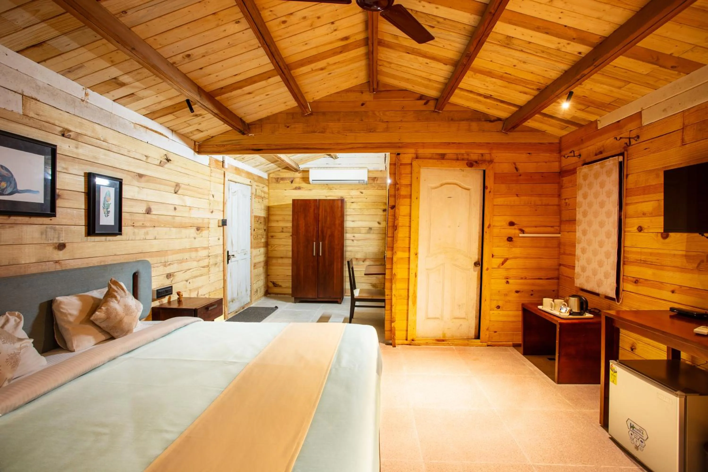 Photo of the whole room, Bed in Stone Water Eco Resort