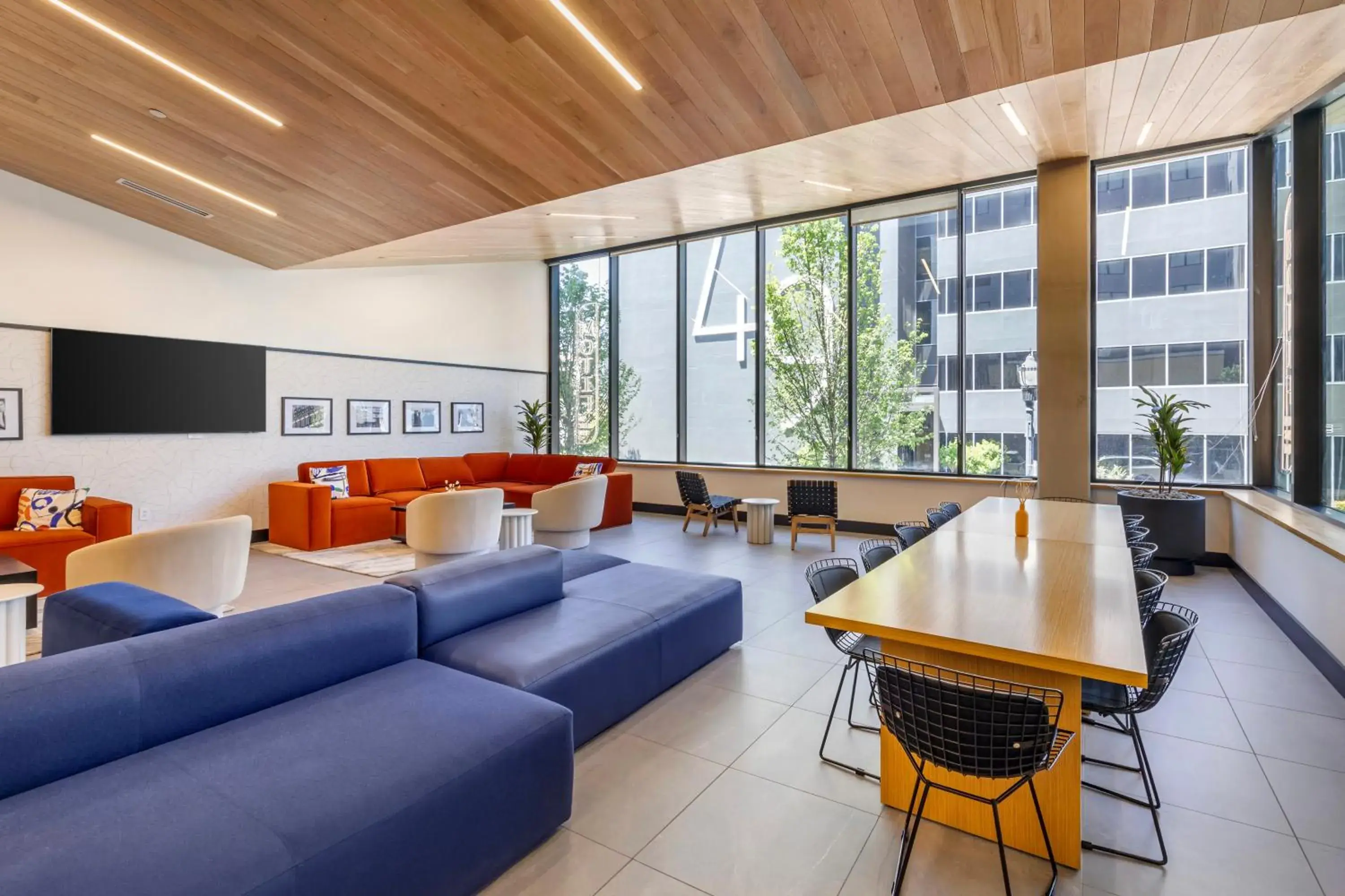 Lobby or reception in Motif Nashville's Hotel on Music Row Lobby or reception in Motif Nashville's Hotel on Music Row