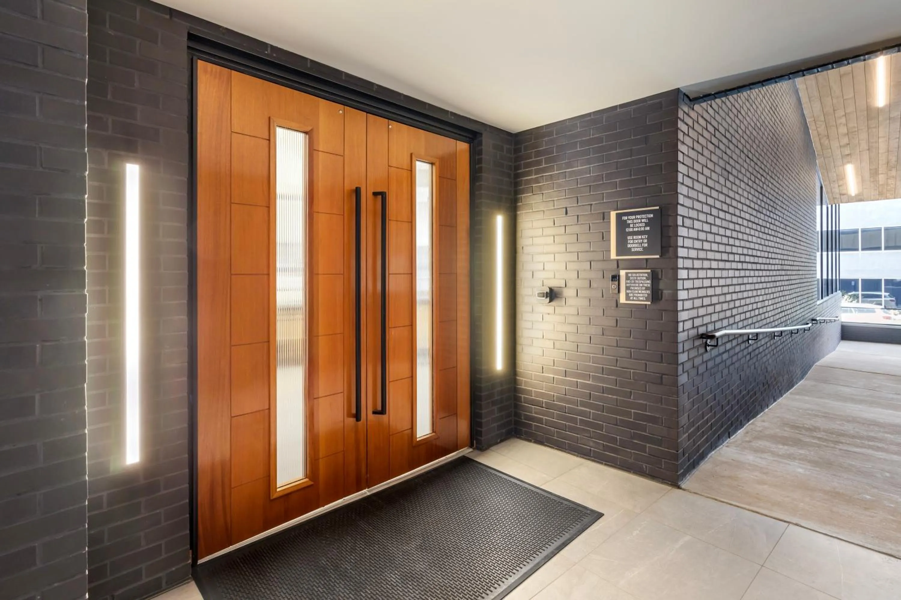 Property building in Motif Nashville's Hotel on Music Row