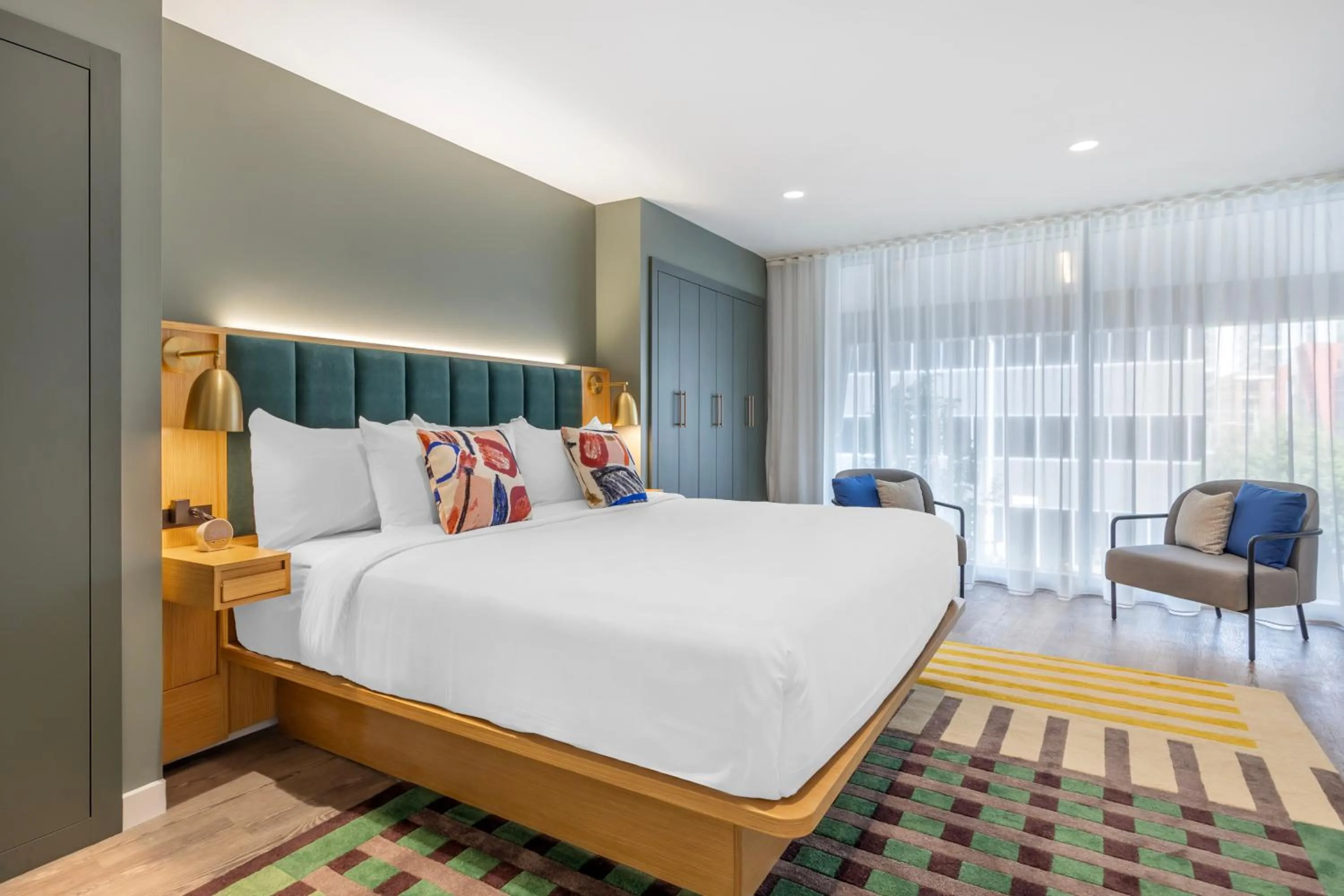 Bed in Motif Nashville's Hotel on Music Row