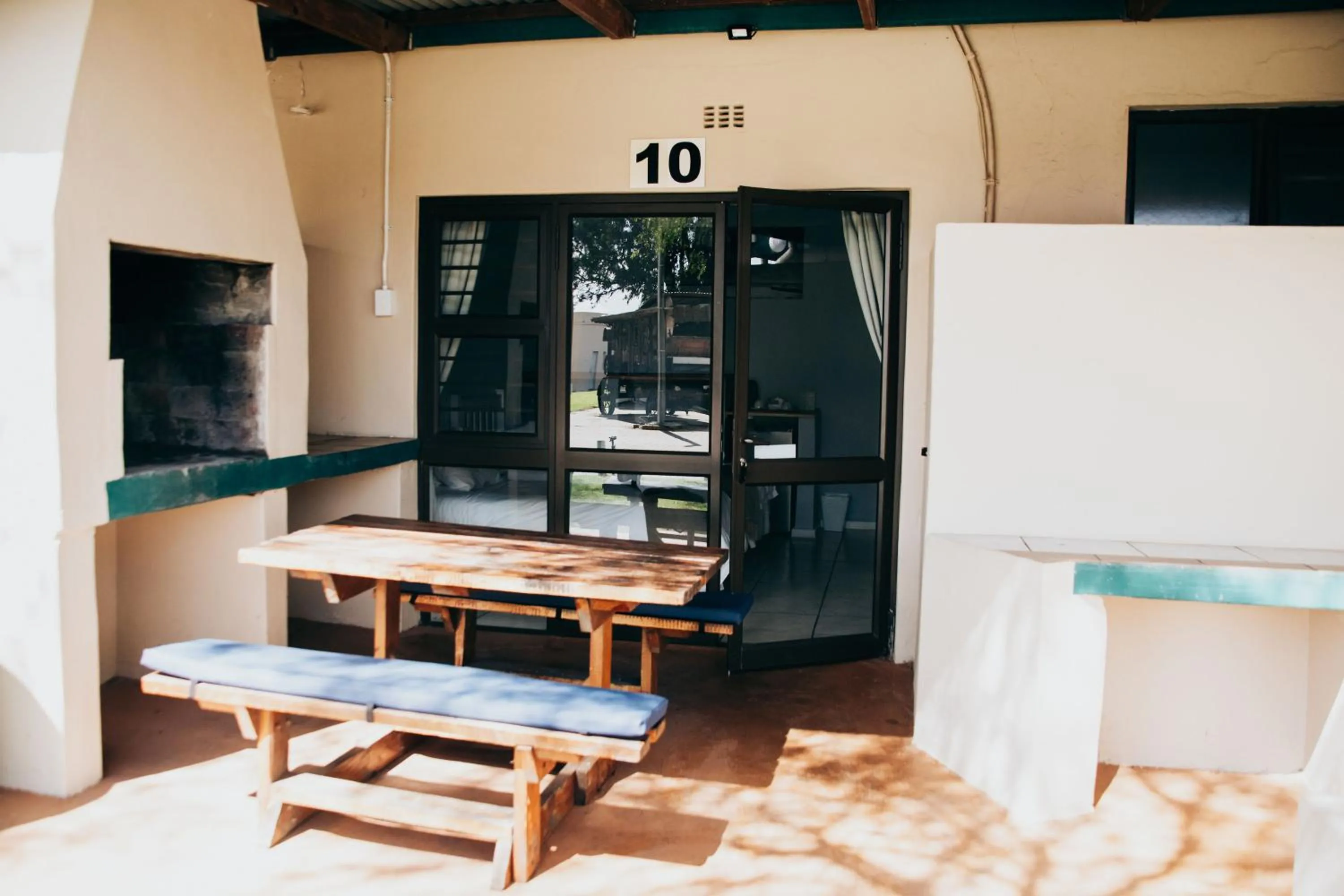 BBQ facilities in Laaiplek Hotel