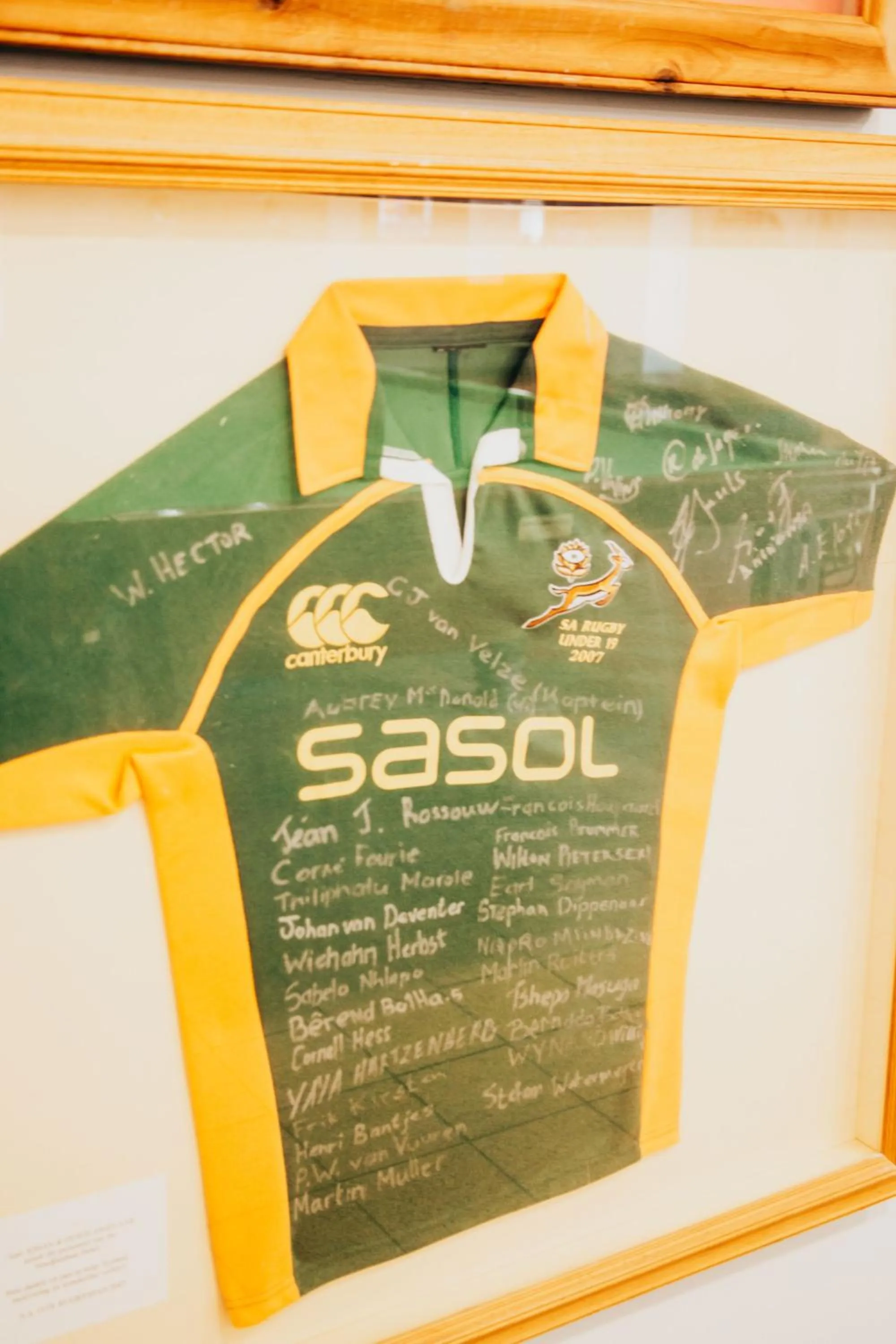 Decorative detail in Laaiplek Hotel