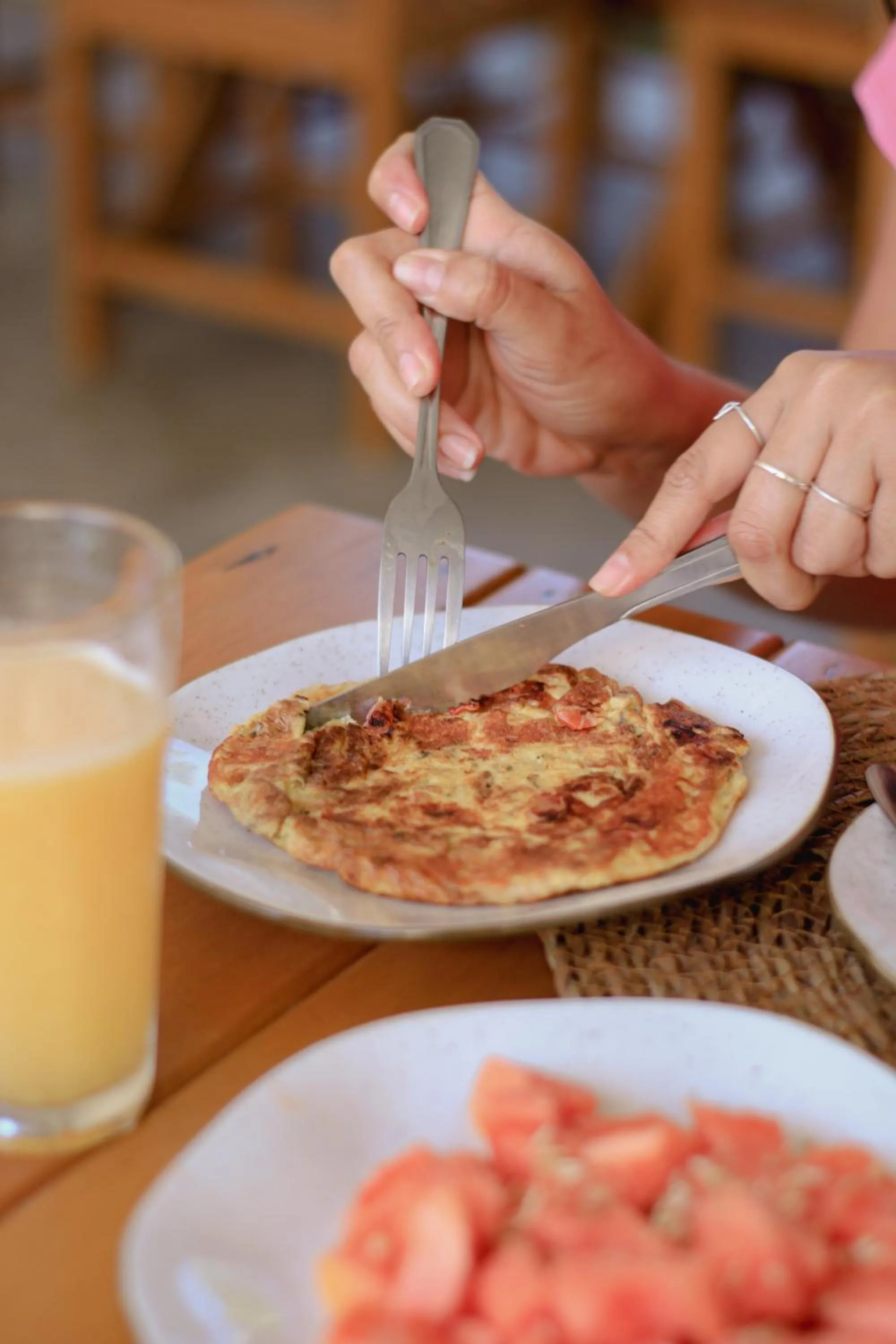 Breakfast in Pousada Veleiro Kite Preá