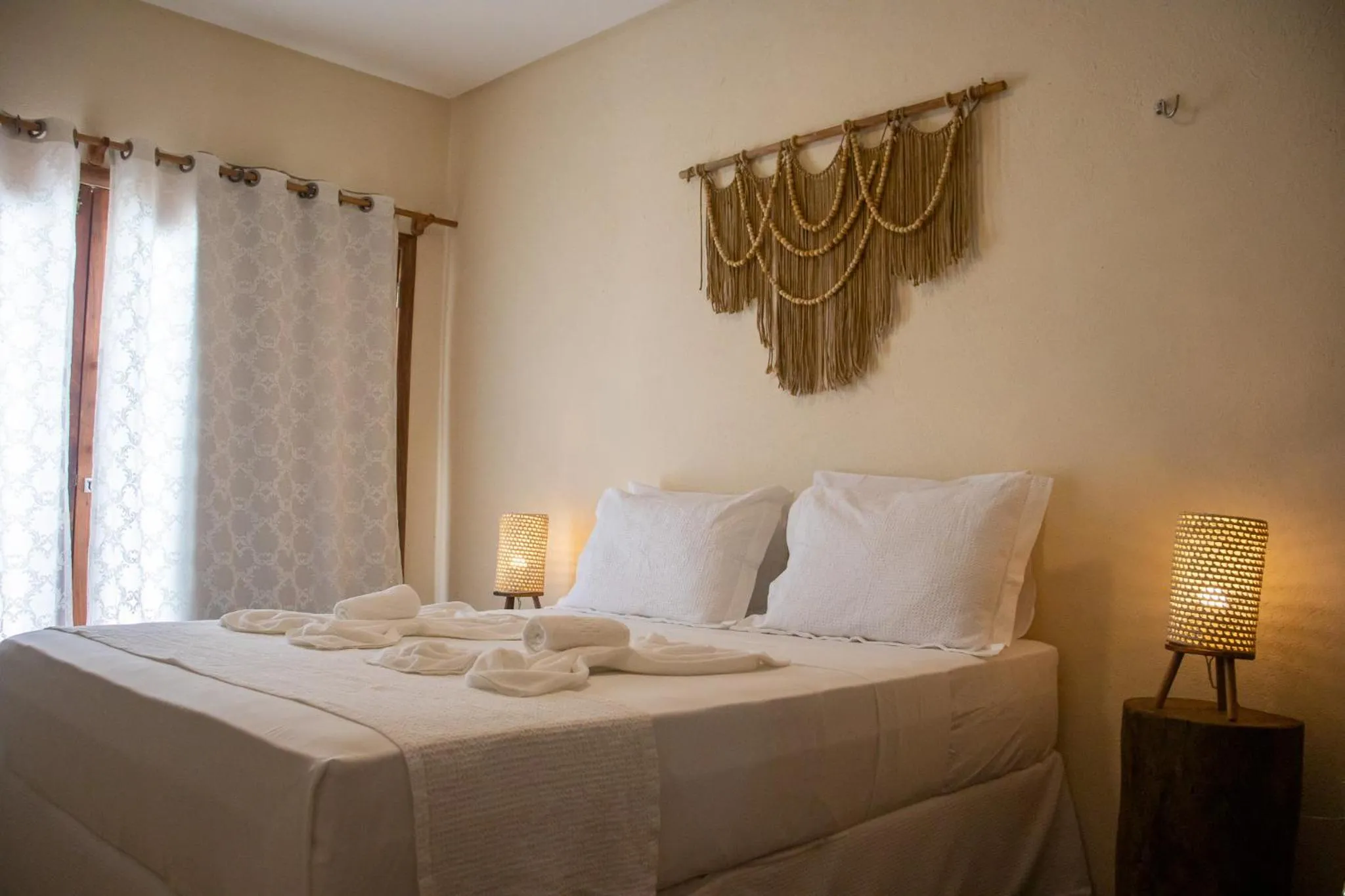 Bedroom, Bed in Pousada Veleiro Kite Preá