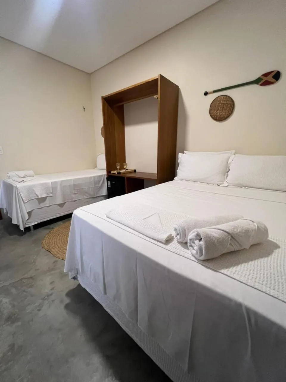 Bedroom, Bed in Pousada Veleiro Kite Preá