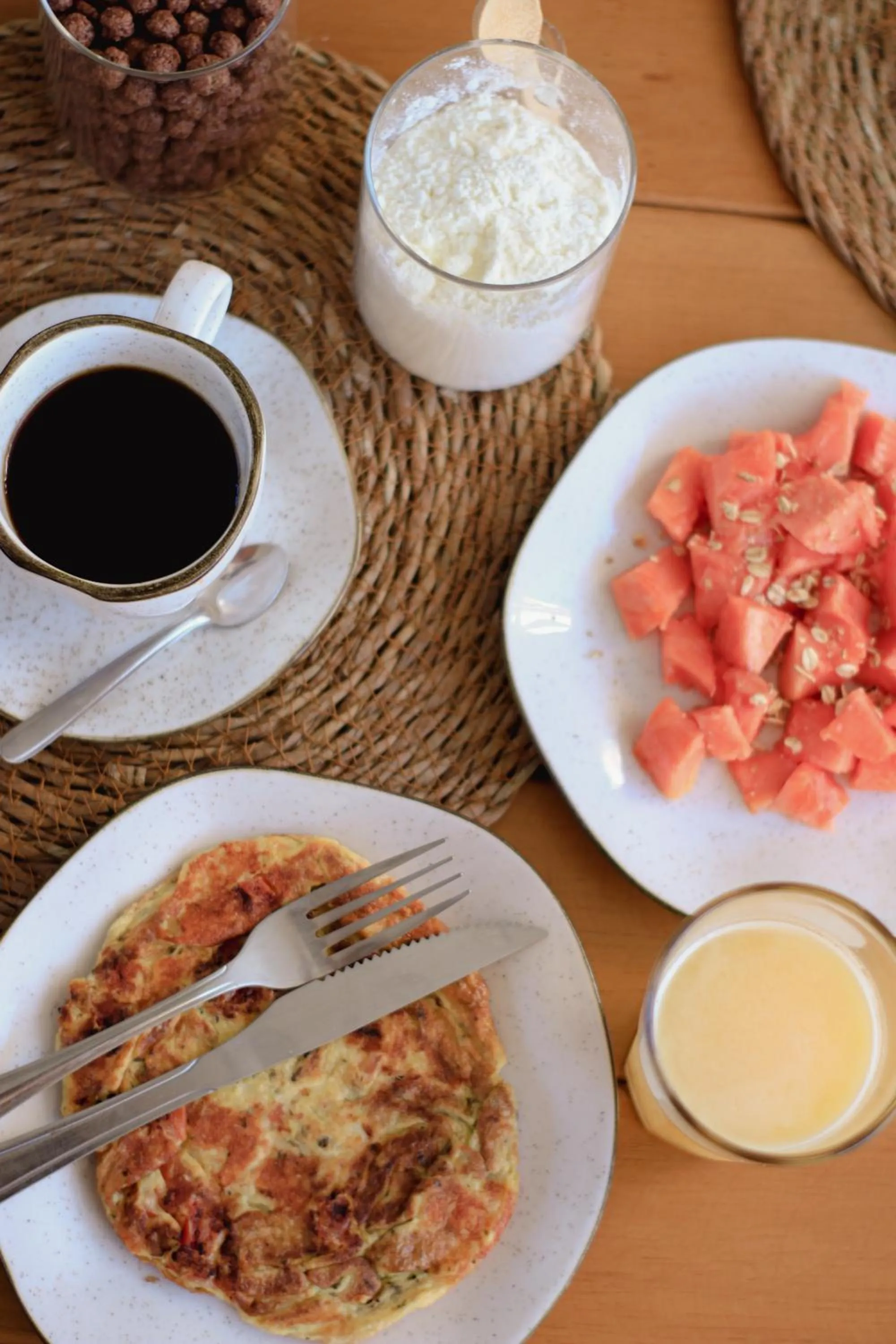 Breakfast in Pousada Veleiro Kite Preá