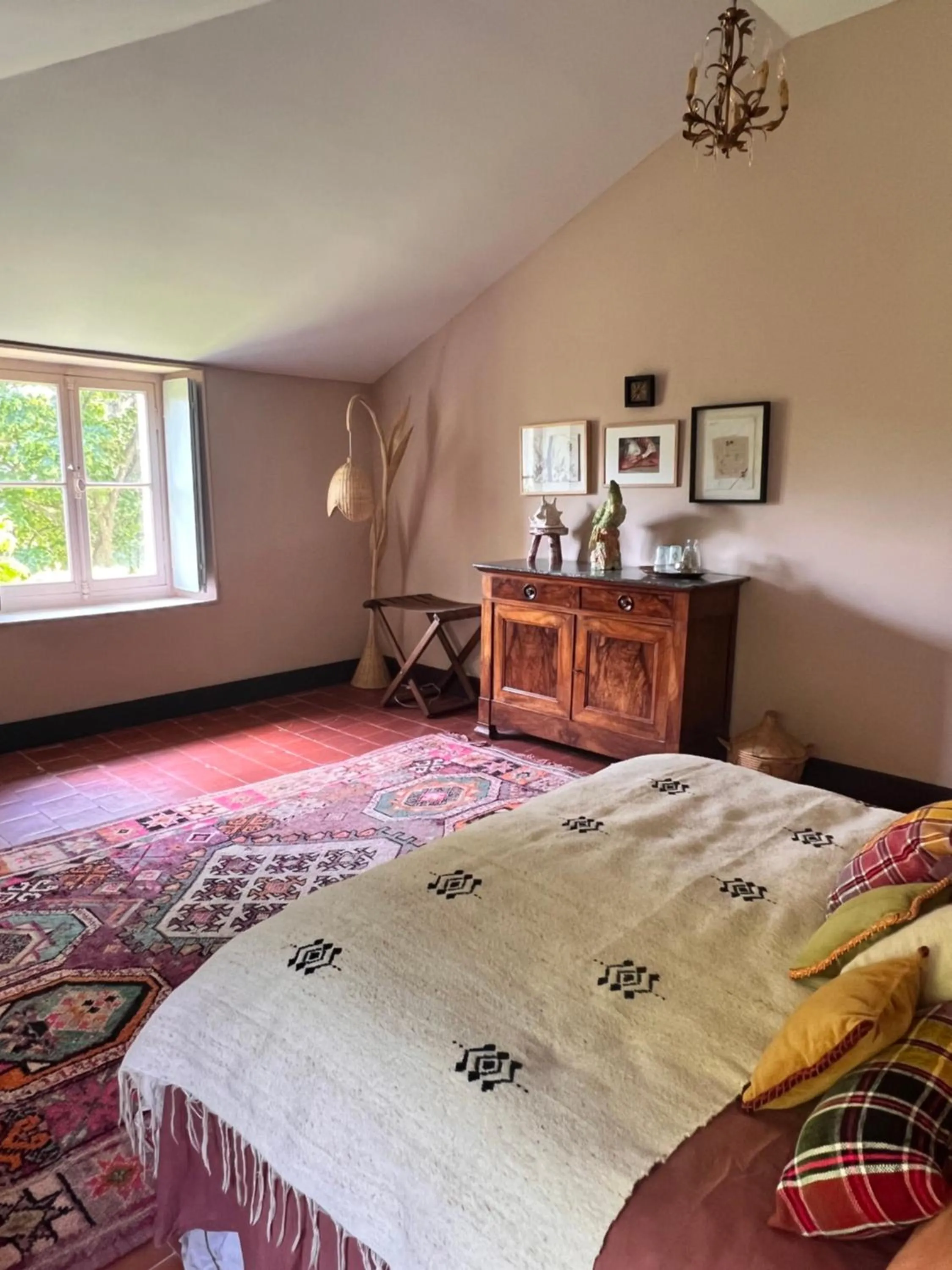 Bed in Château La Bruguière