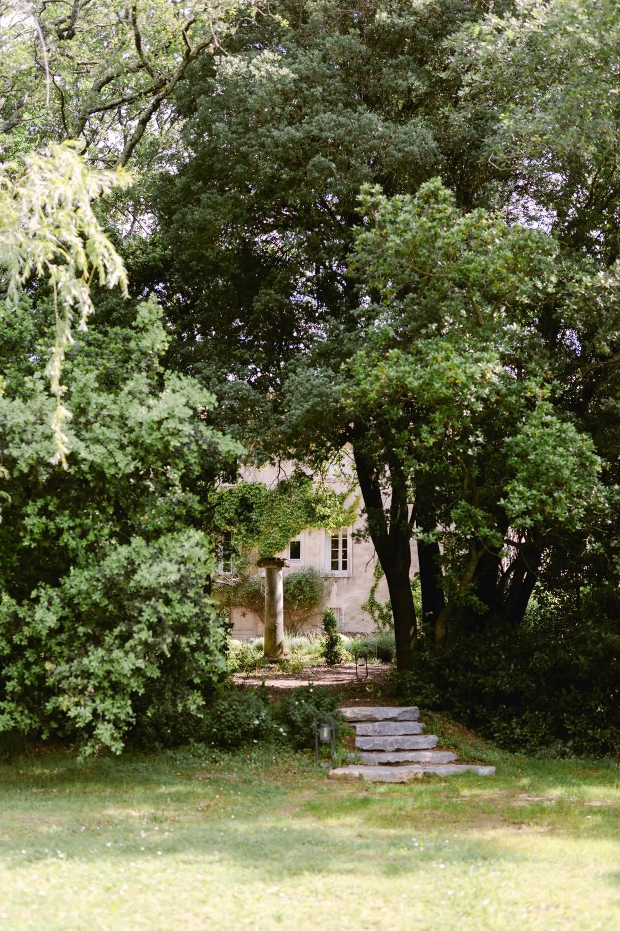 Garden in Château La Bruguière