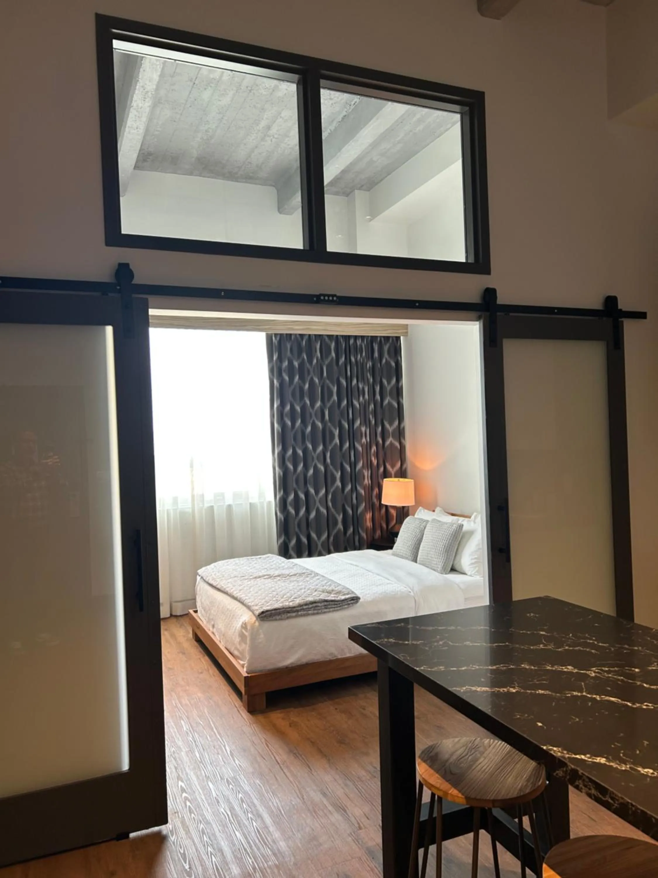 Bedroom, Bed in Cannery Lofts Niagara