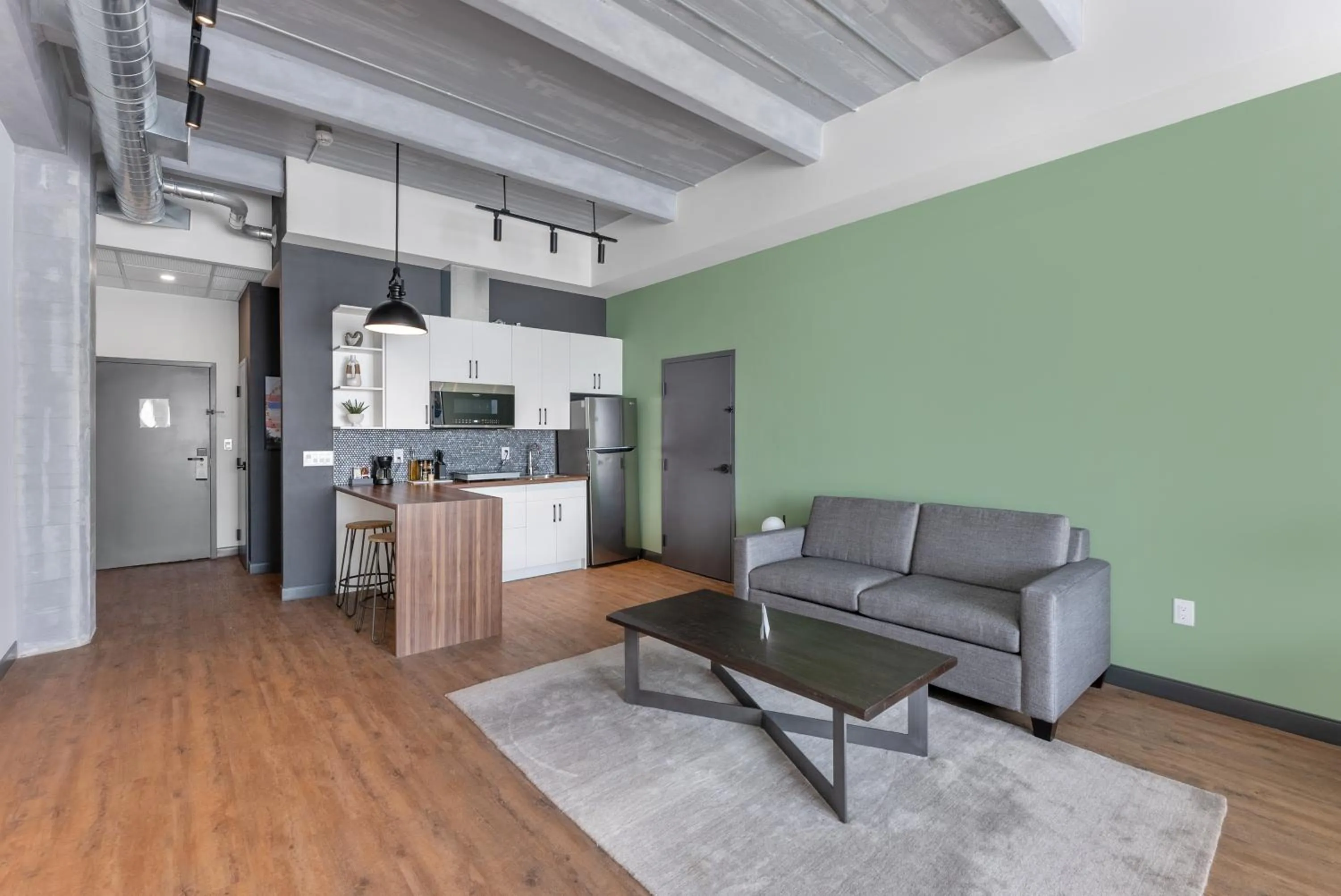 Seating area in Cannery Lofts Niagara