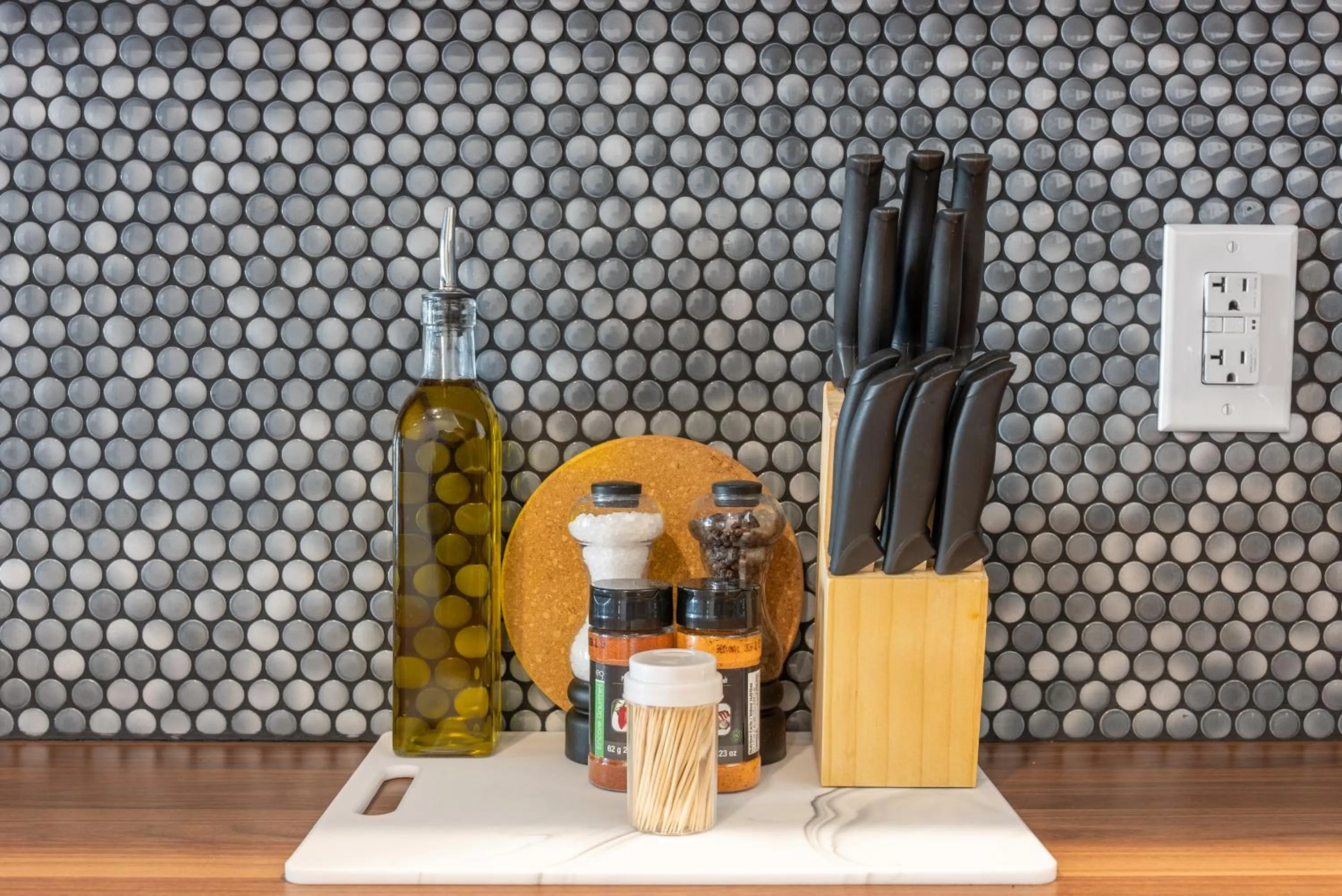 kitchen in Cannery Lofts Niagara