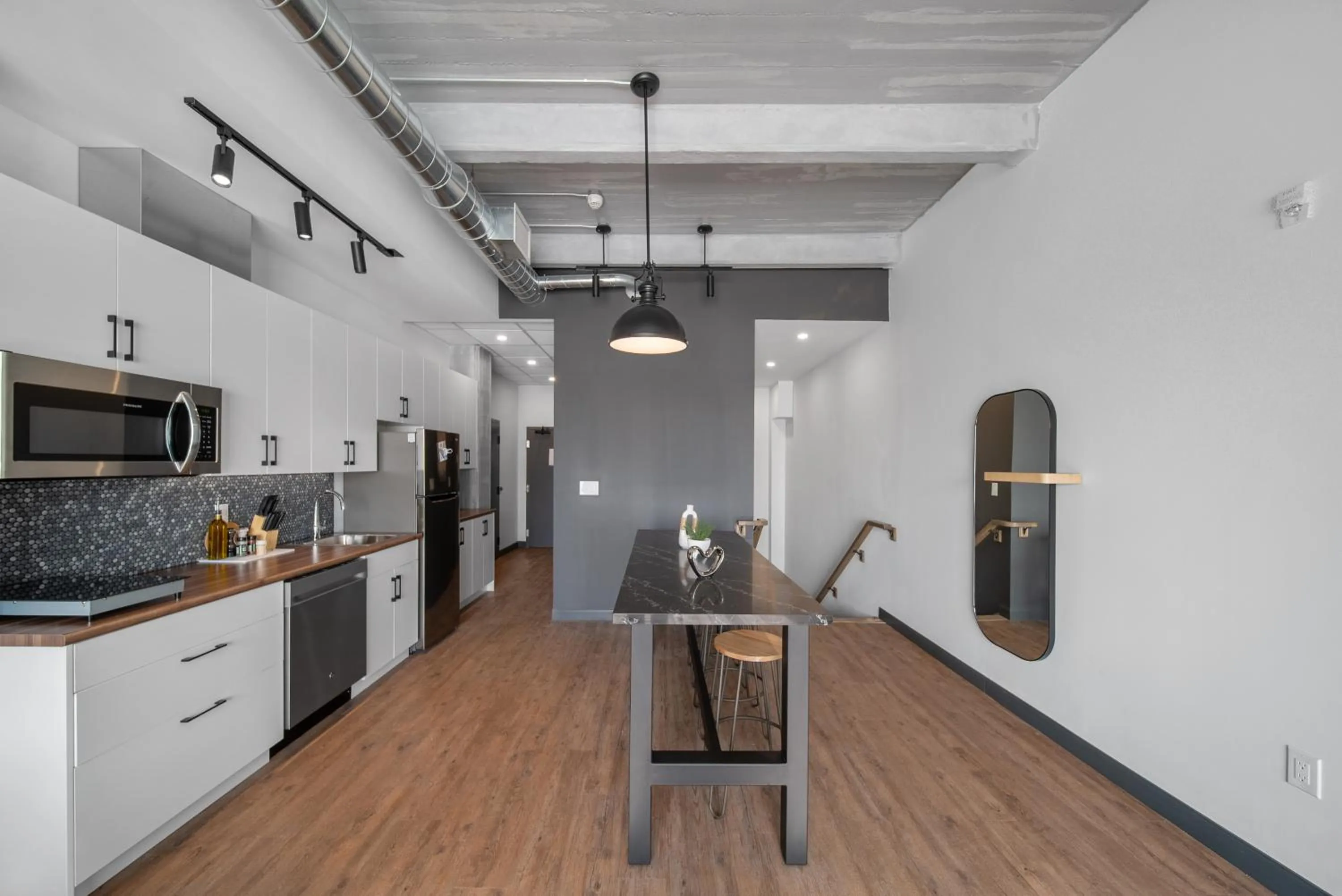 kitchen in Cannery Lofts Niagara
