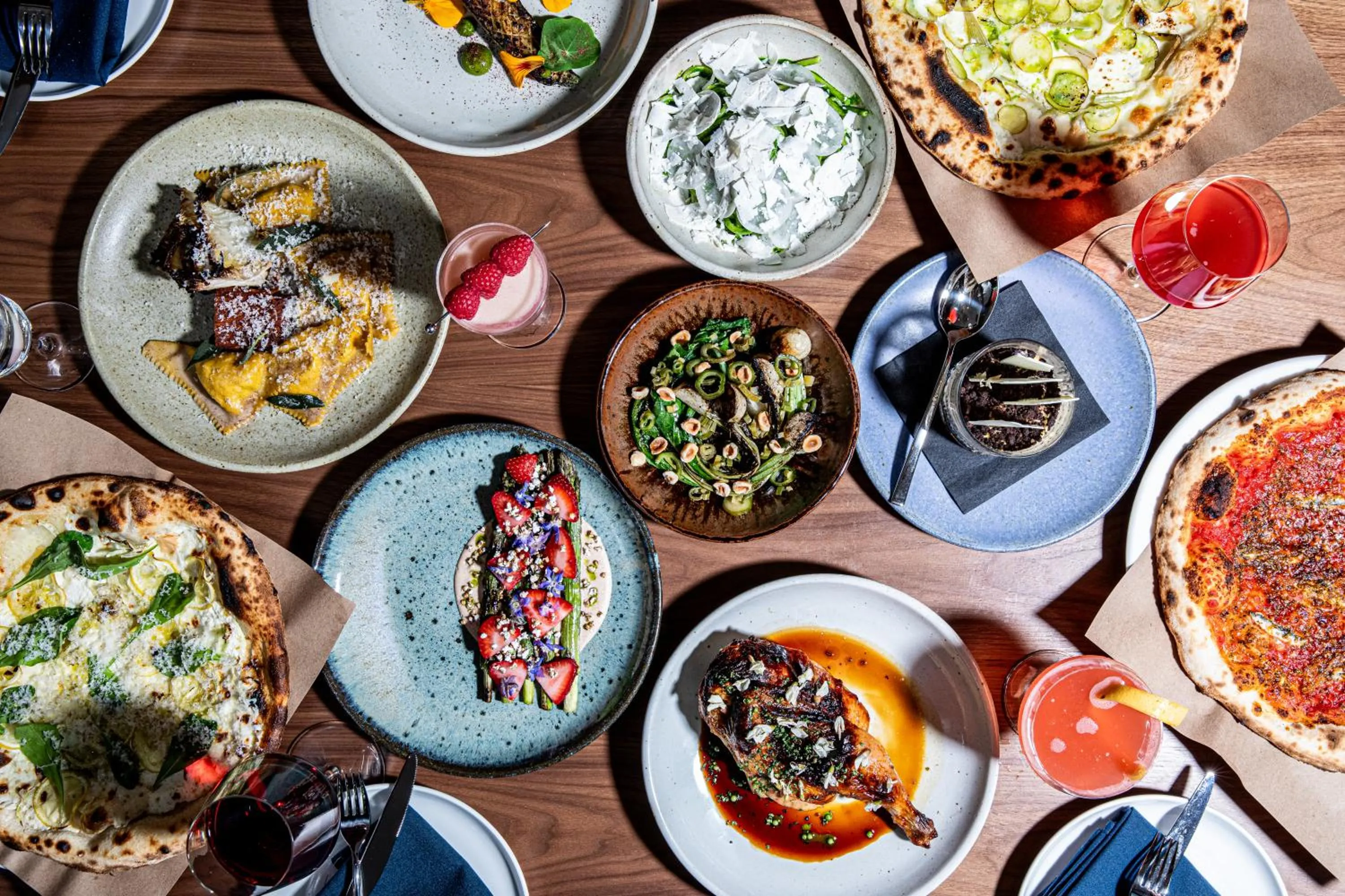 Food in The Flat Iron Hotel