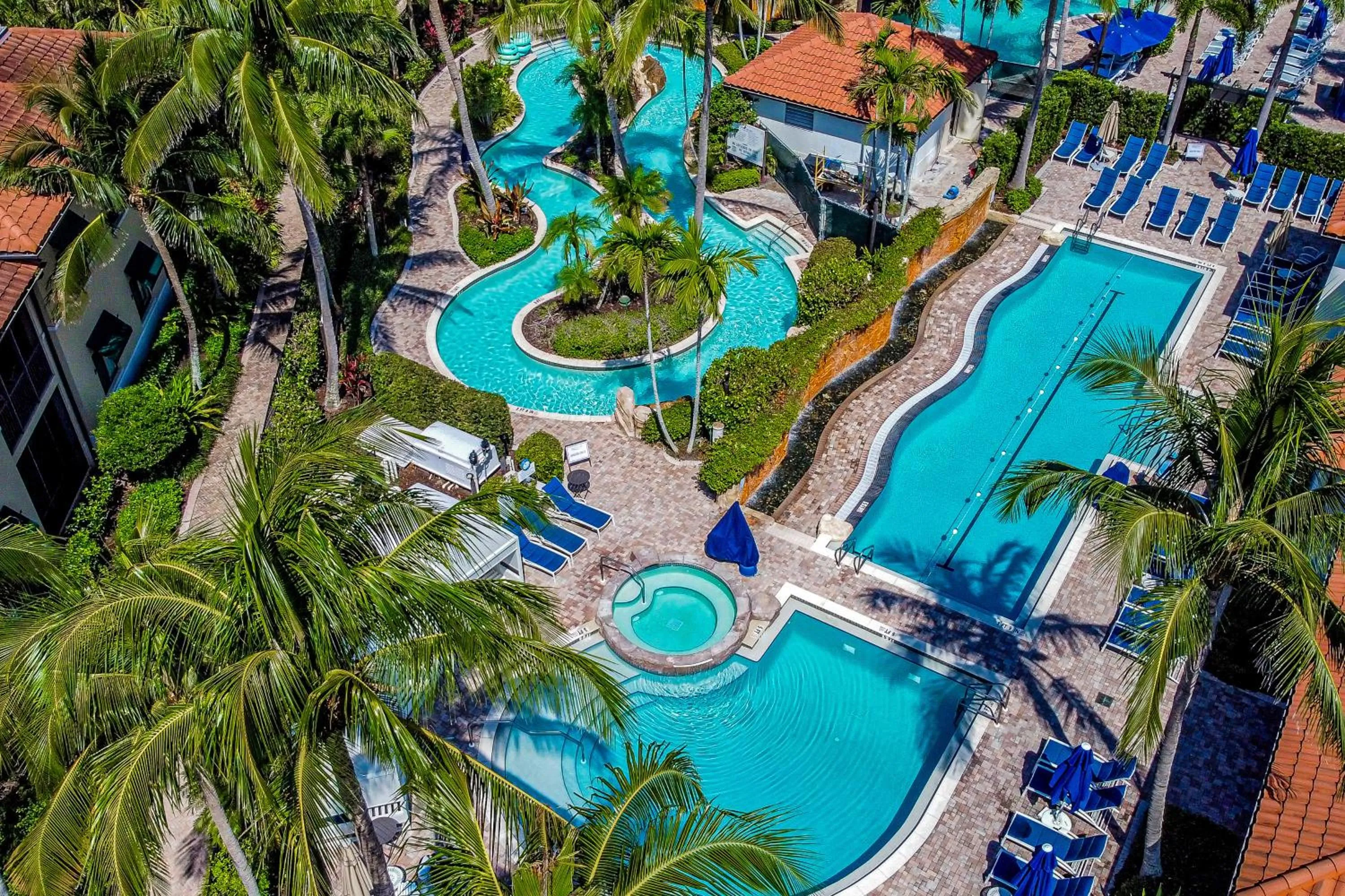 Pool View in Naples Bay Resort The Cottages