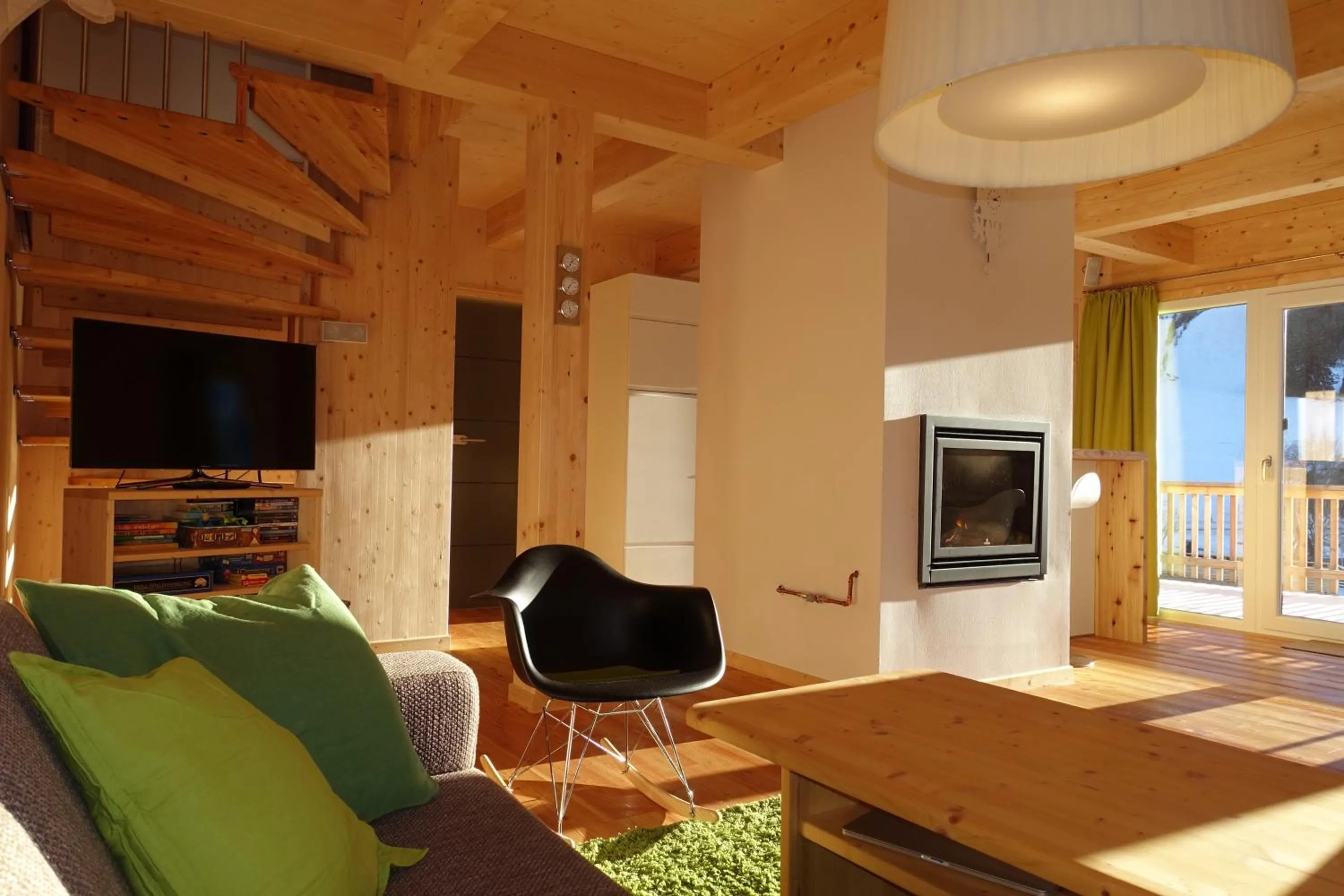 Living room in Chalet Triebenstein