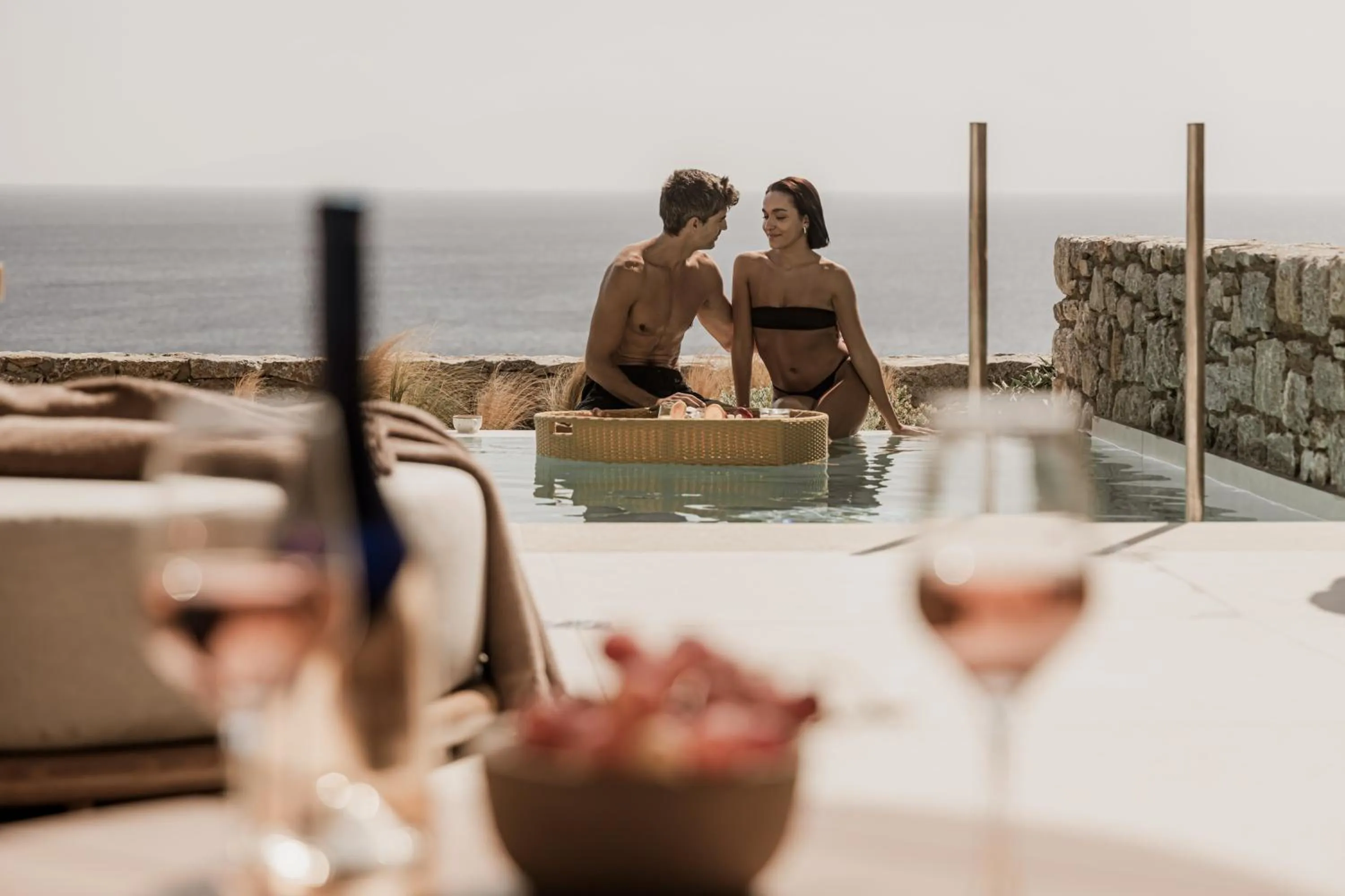 People in Enigma Mykonos Hideaway Suites