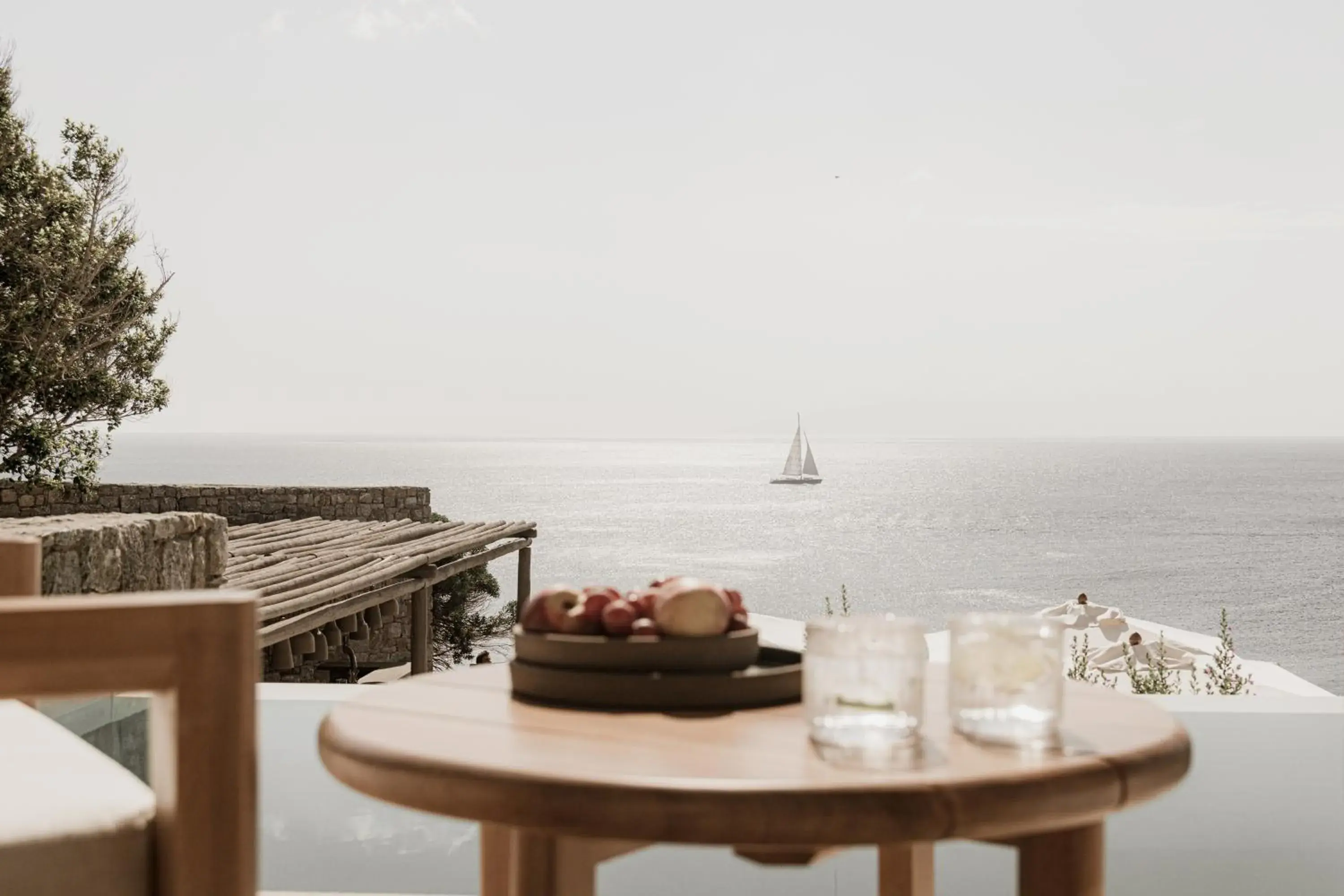 Sea view in Enigma Mykonos Hideaway Suites Sea view in Enigma Mykonos Hideaway Suites
