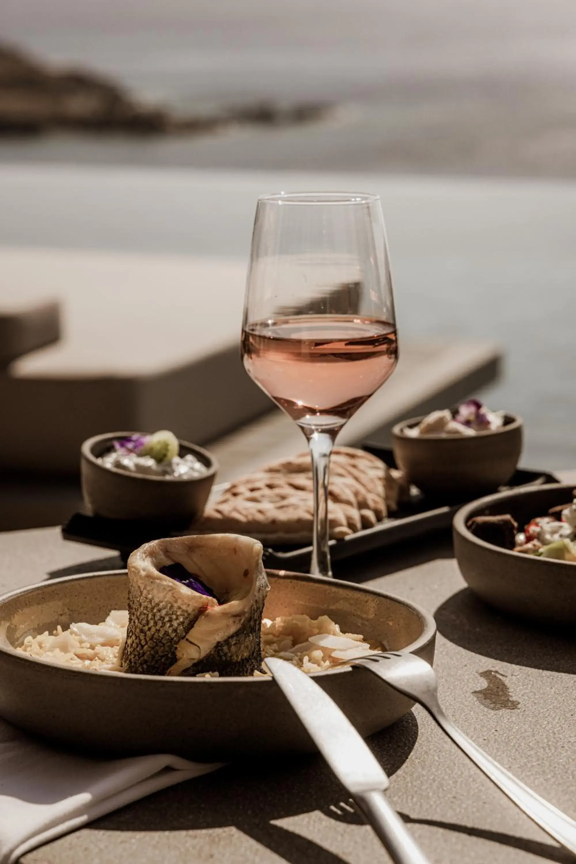 Food and drinks in Enigma Mykonos Hideaway Suites Food and drinks in Enigma Mykonos Hideaway Suites