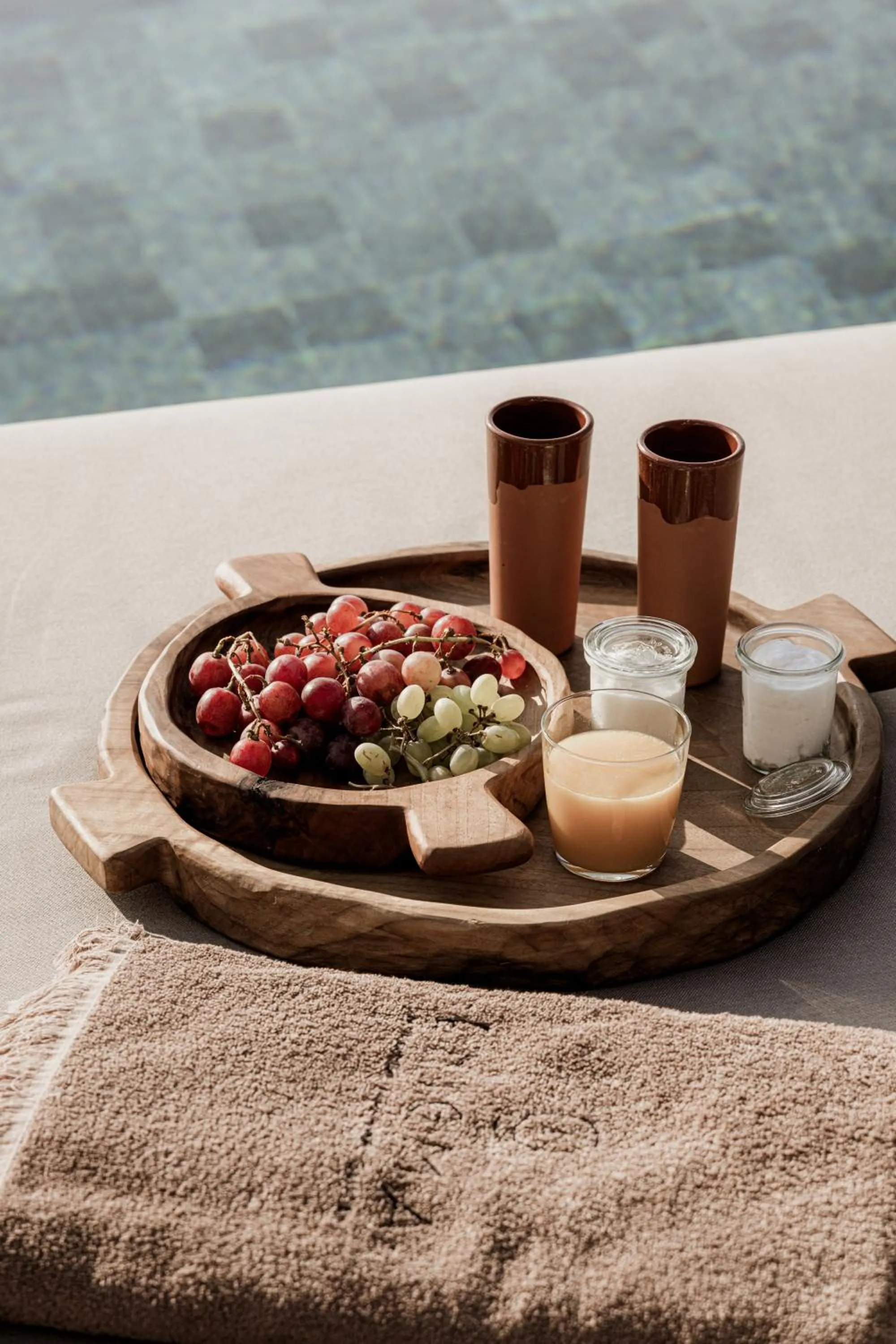 Food and drinks in Enigma Mykonos Hideaway Suites