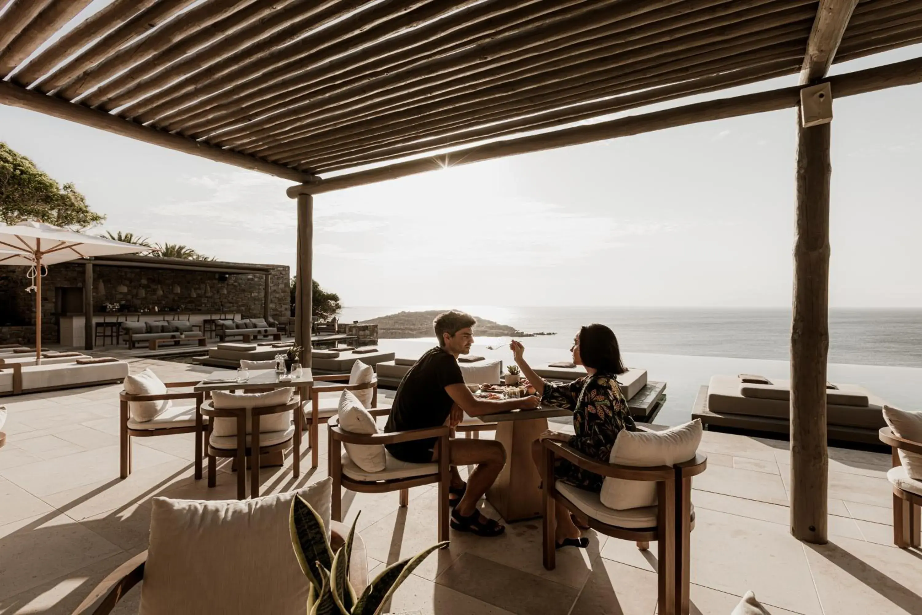 Restaurant/places to eat in Enigma Mykonos Hideaway Suites Restaurant/places to eat in Enigma Mykonos Hideaway Suites