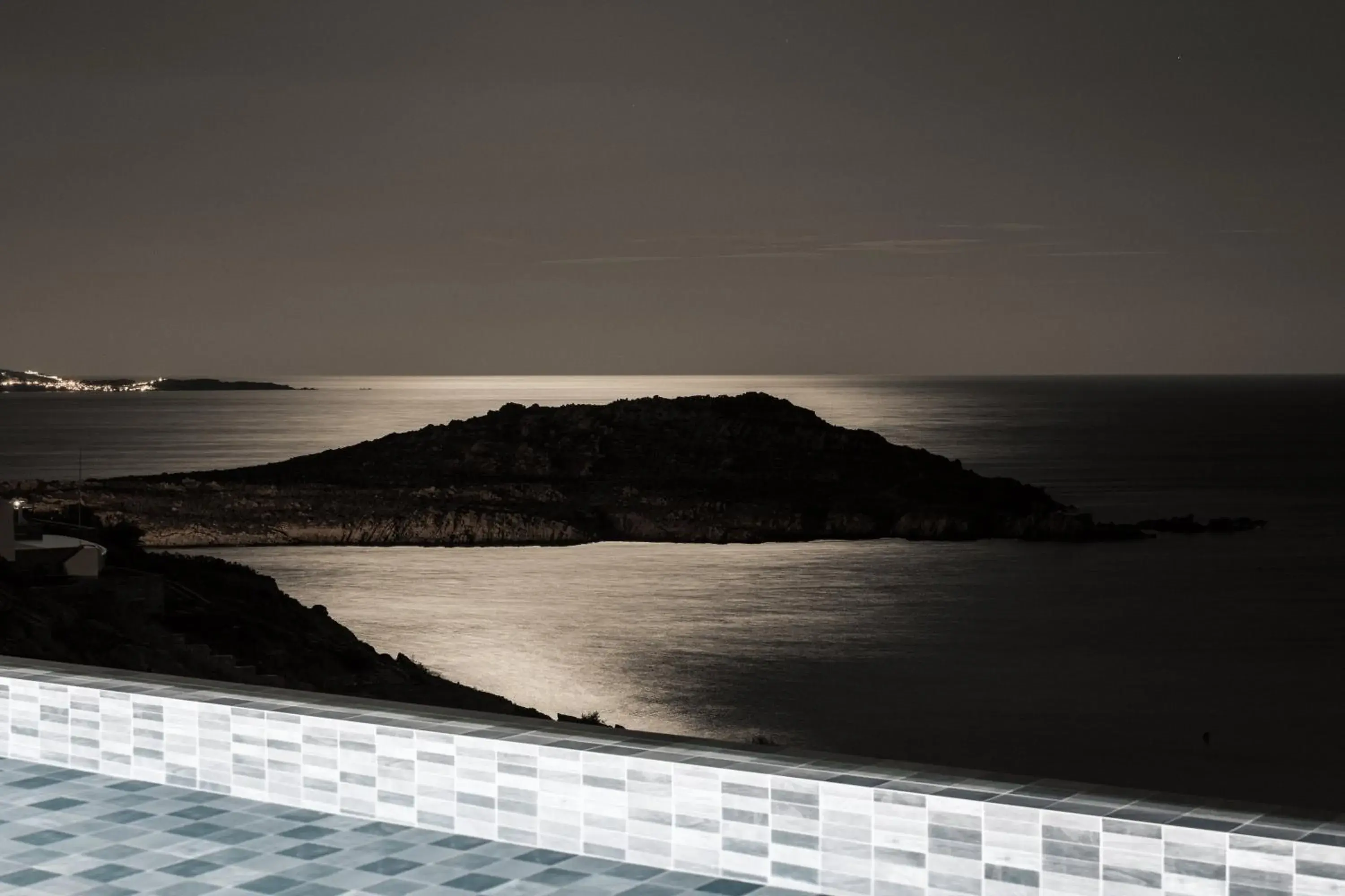 Pool view in Enigma Mykonos Hideaway Suites Pool view in Enigma Mykonos Hideaway Suites