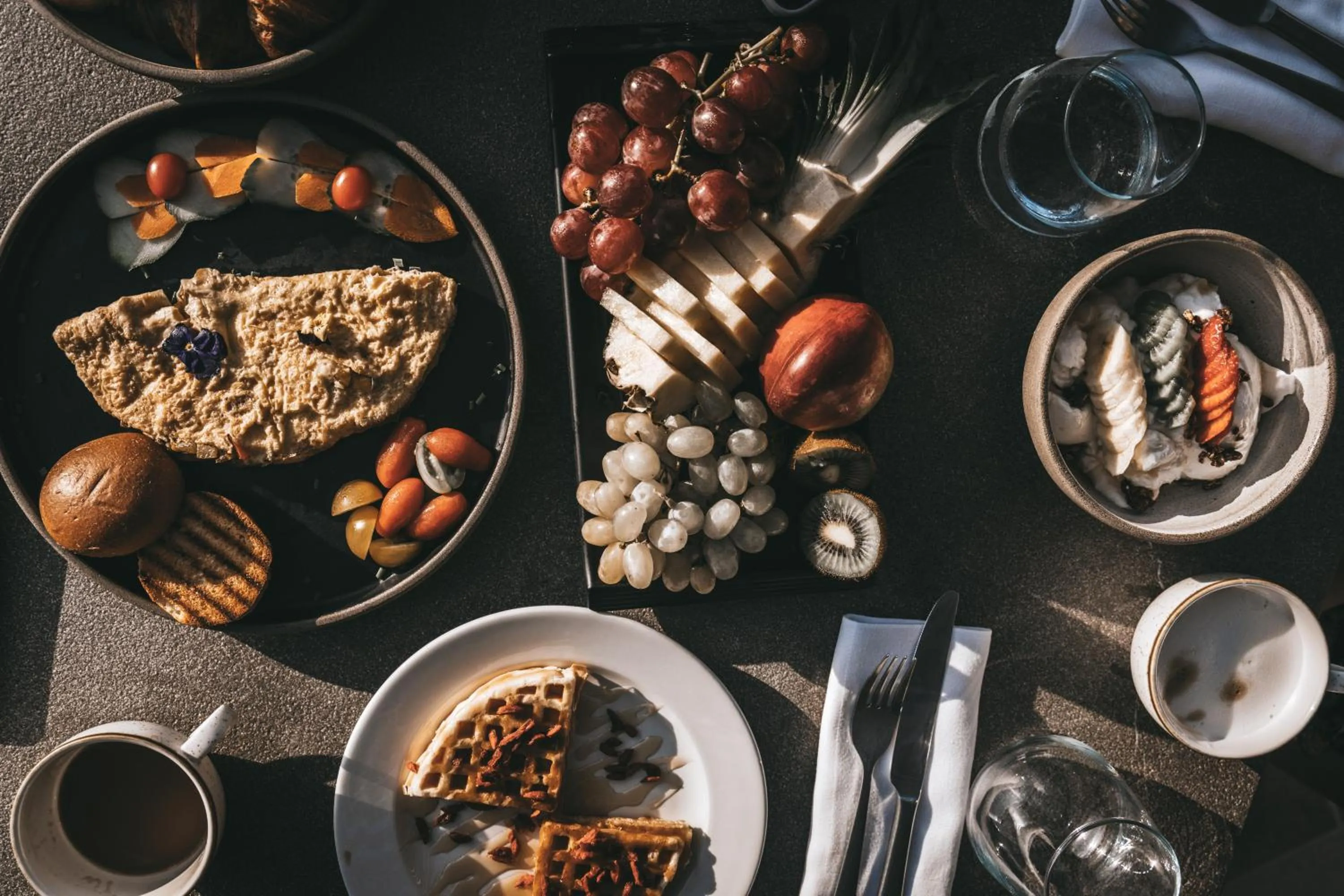 Food and drinks in Enigma Mykonos Hideaway Suites