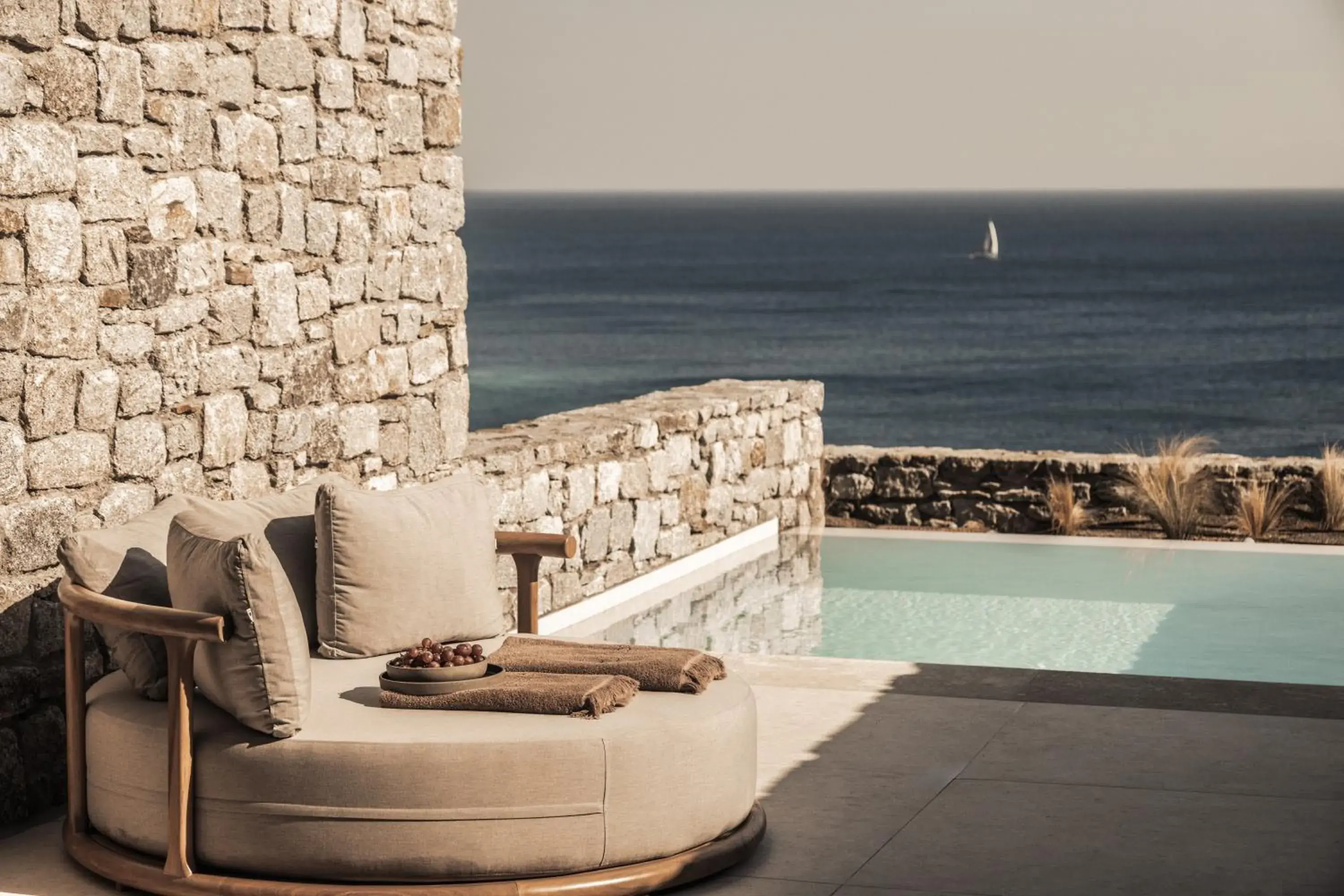 Sea view in Enigma Mykonos Hideaway Suites Sea view in Enigma Mykonos Hideaway Suites