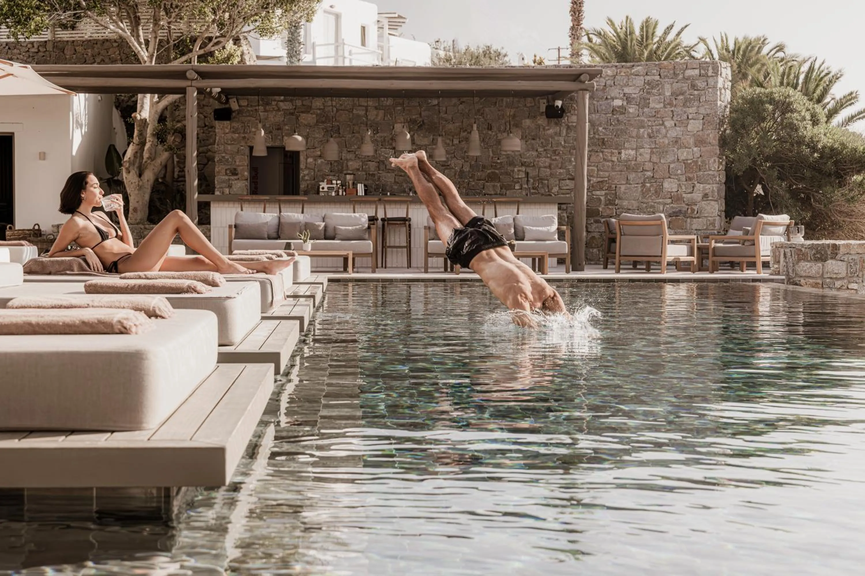 Day in Enigma Mykonos Hideaway Suites