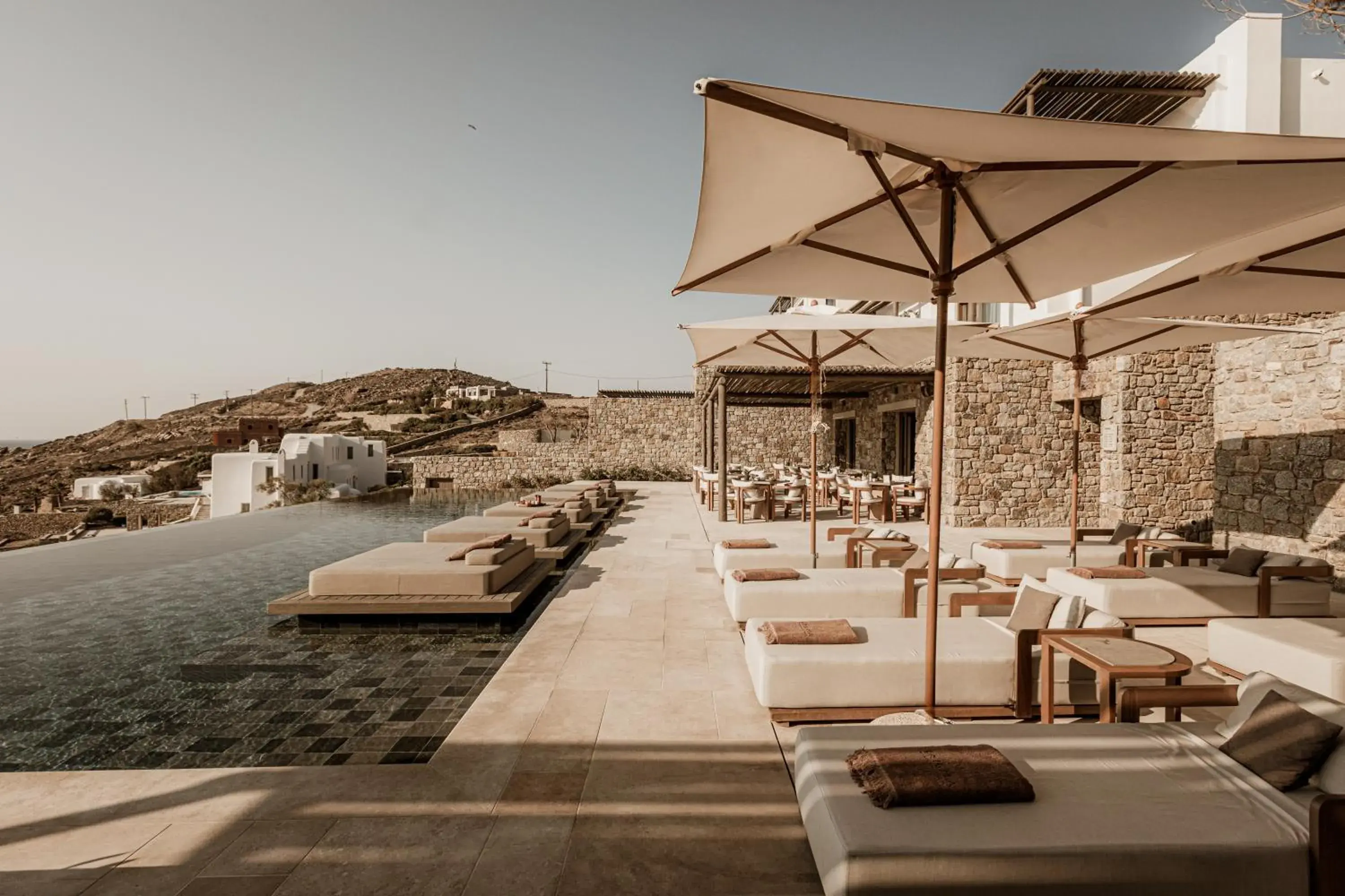 Property building in Enigma Mykonos Hideaway Suites Property building in Enigma Mykonos Hideaway Suites