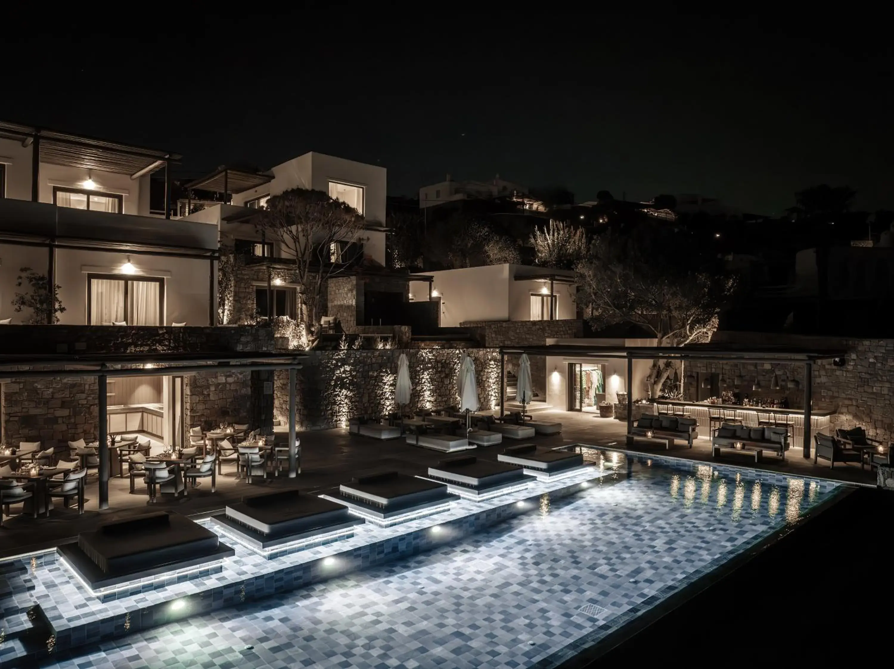 Property building in Enigma Mykonos Hideaway Suites Property building in Enigma Mykonos Hideaway Suites