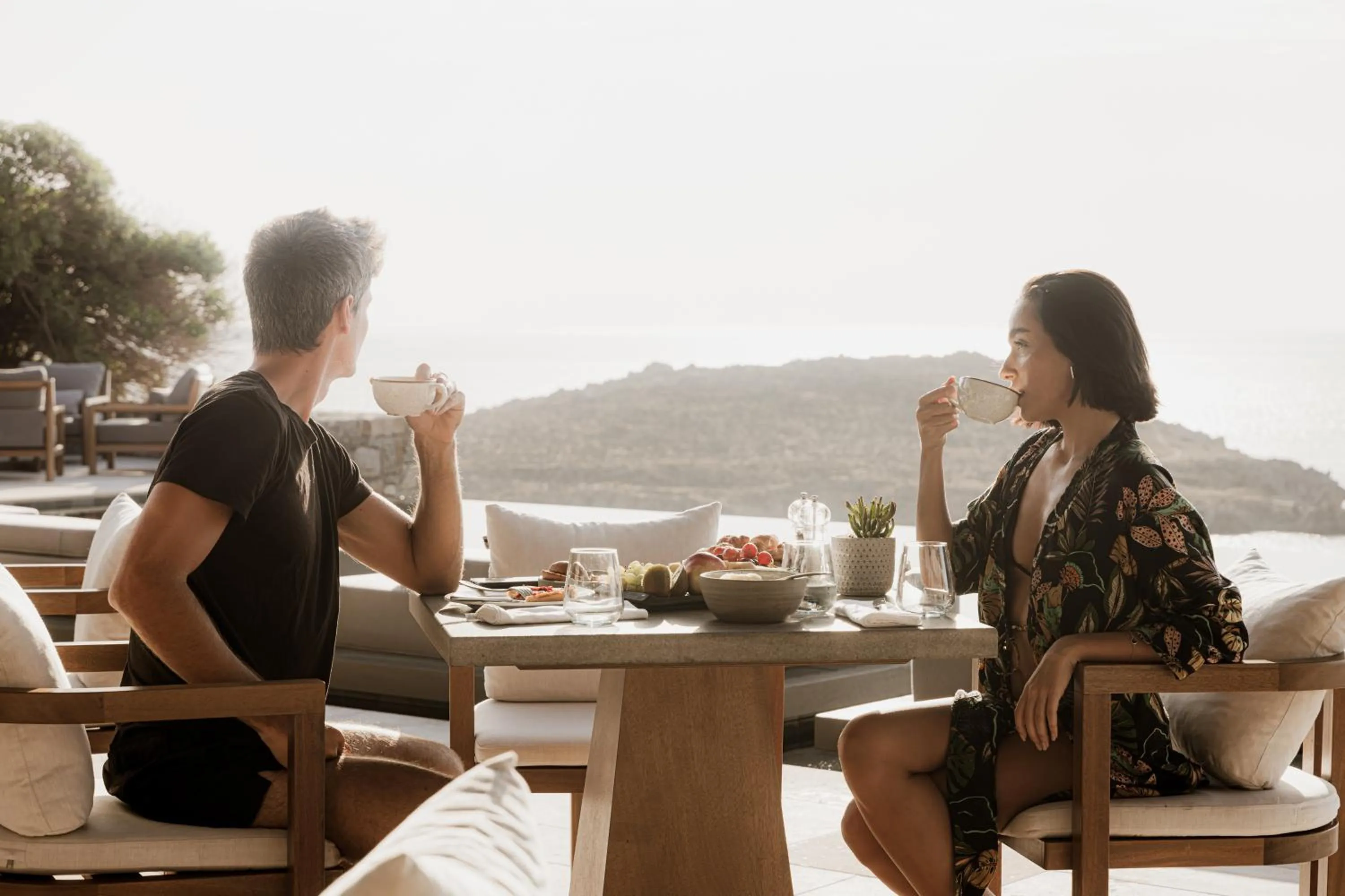 Restaurant/places to eat in Enigma Mykonos Hideaway Suites