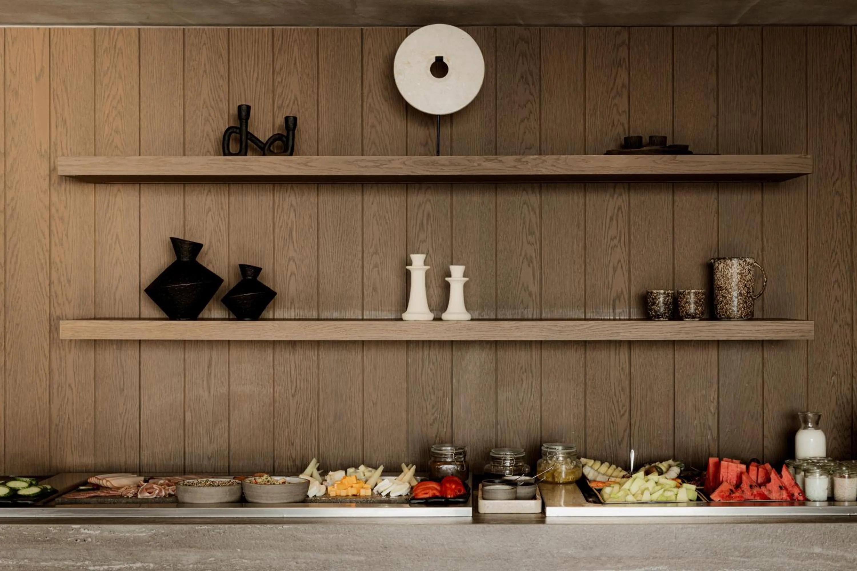 Food and drinks in Enigma Mykonos Hideaway Suites