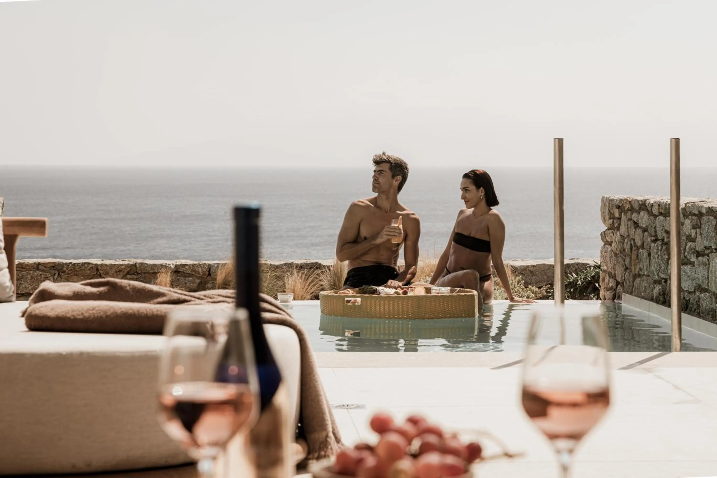 People in Enigma Mykonos Hideaway Suites