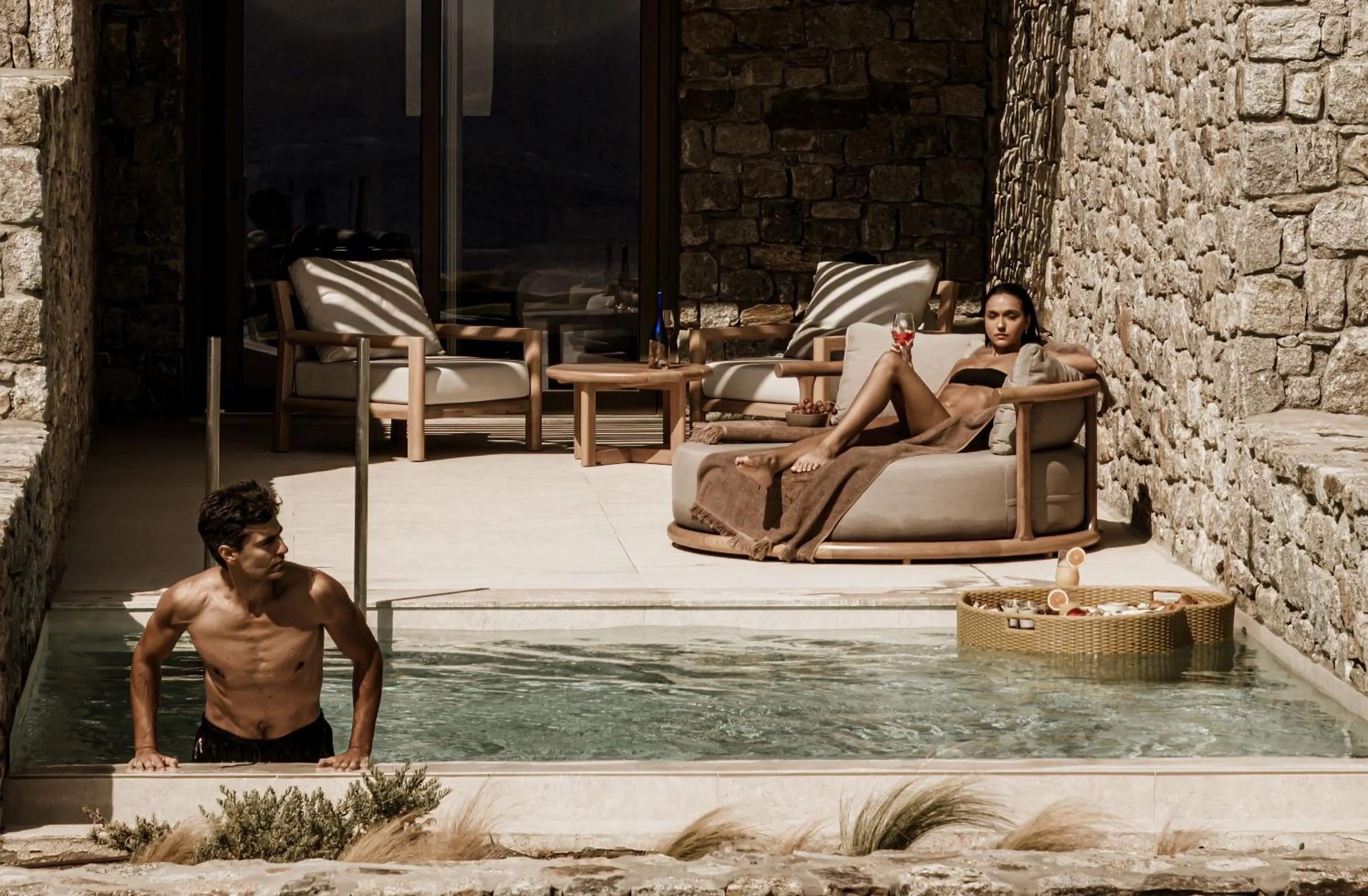 Day in Enigma Mykonos Hideaway Suites