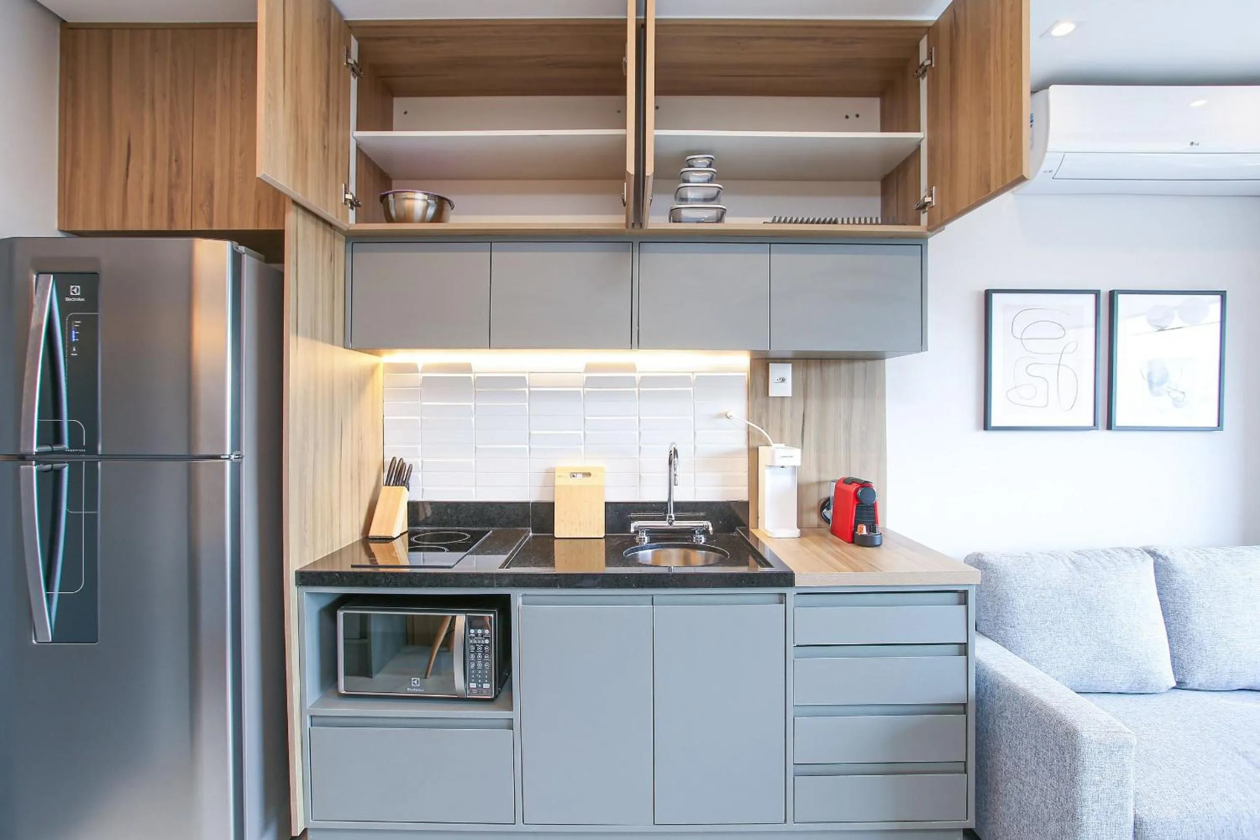 Kitchen or kitchenette in Helbor Wide