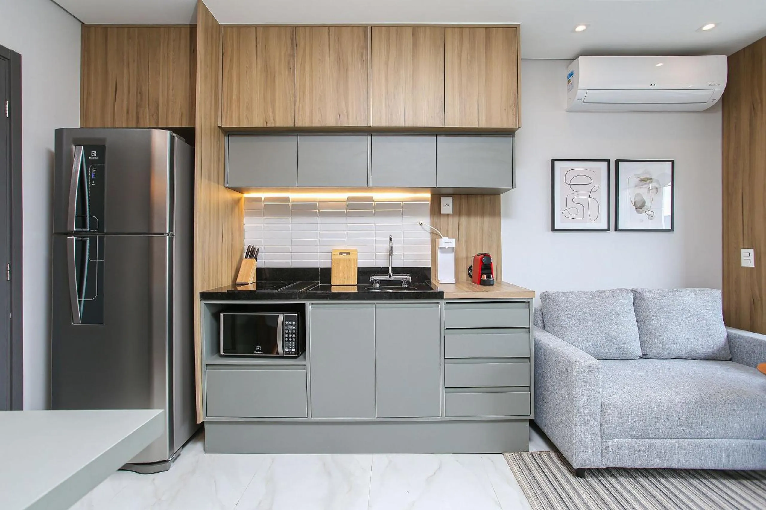 Kitchen or kitchenette in Helbor Wide